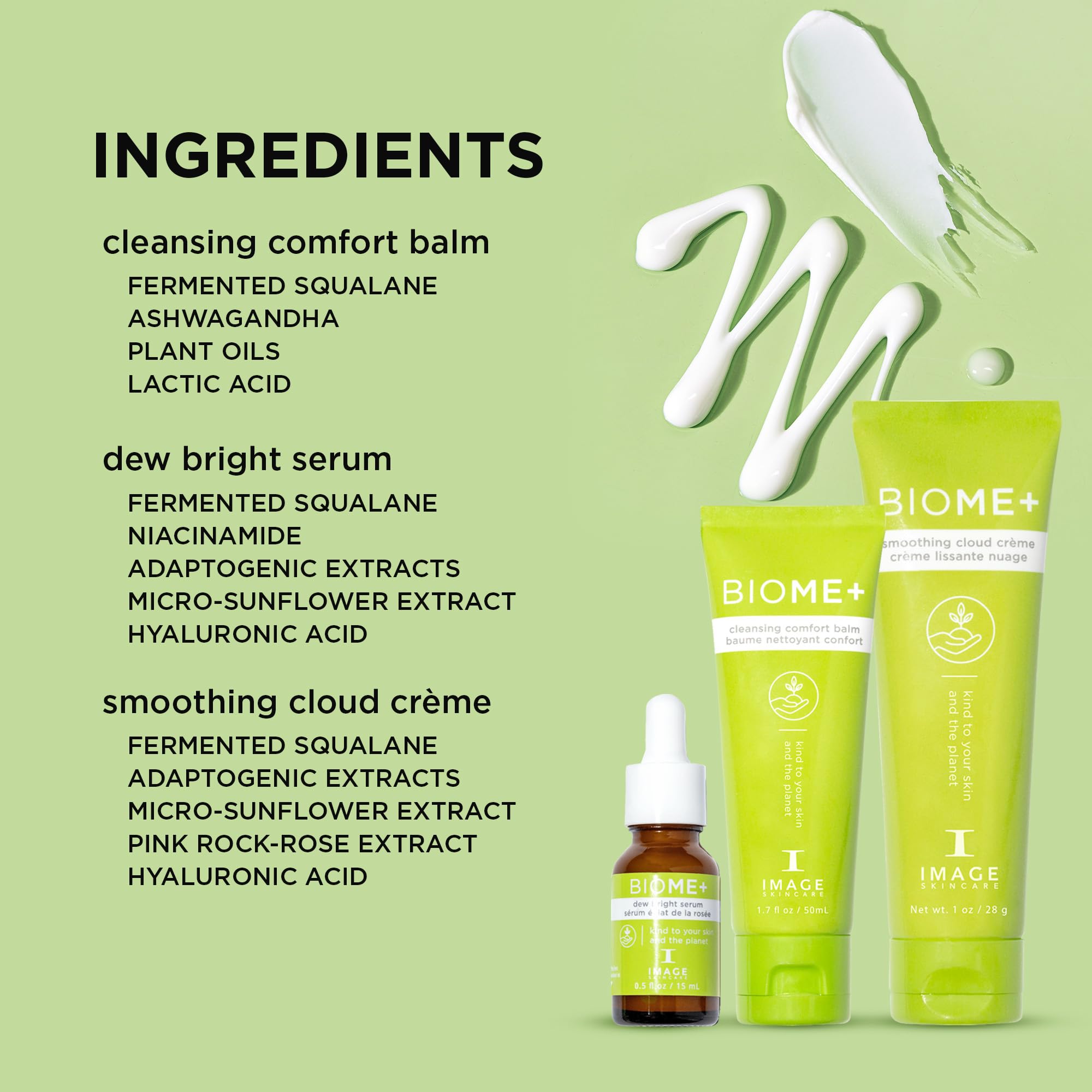 IMAGE Skincare BIOME+ Microbiome Essentials Travel Trio