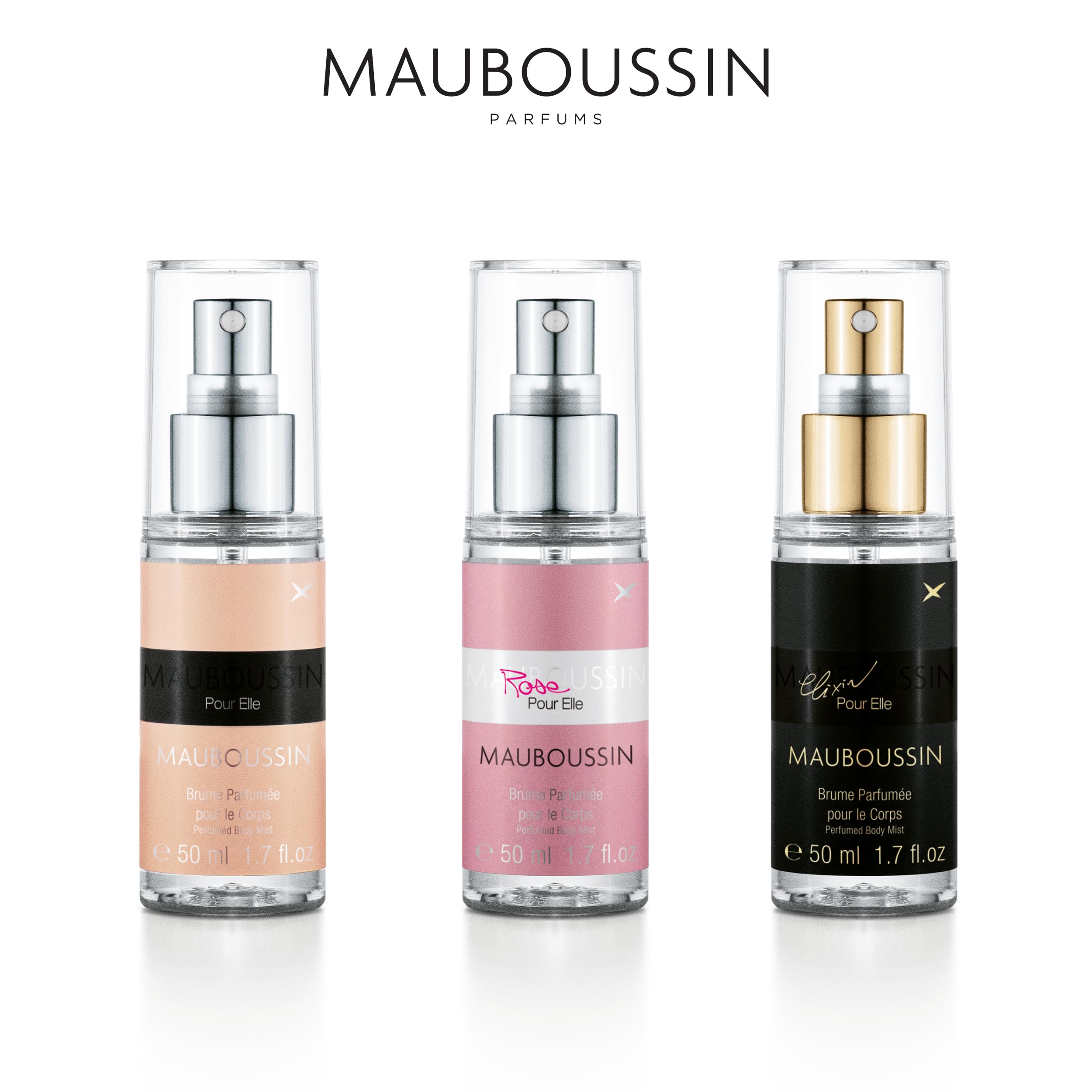 Mauboussin Pour Elle Body Mist Set - 3x 50ml