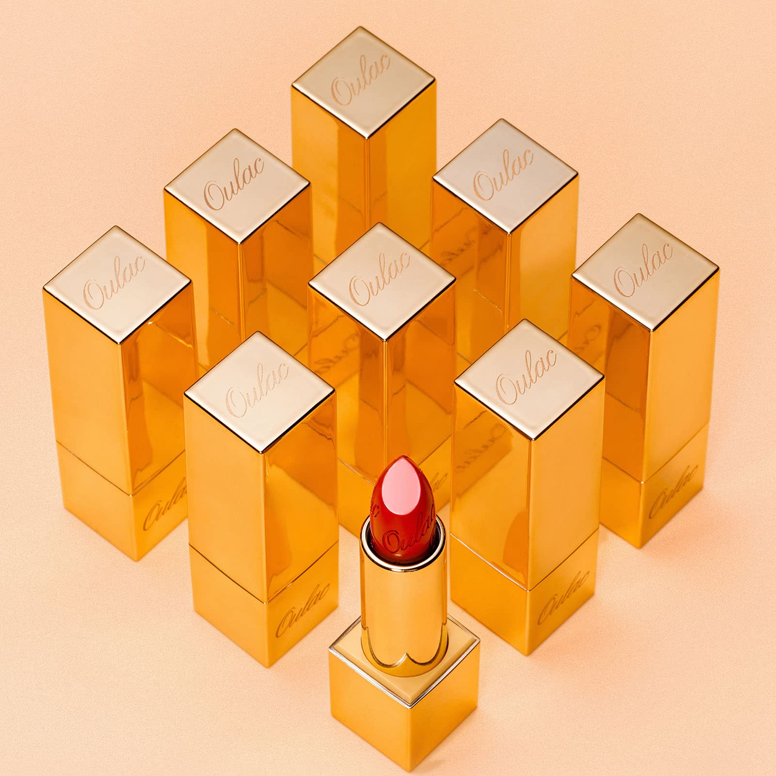 OULAC Sahara Gold Metallic Shine Lipstick