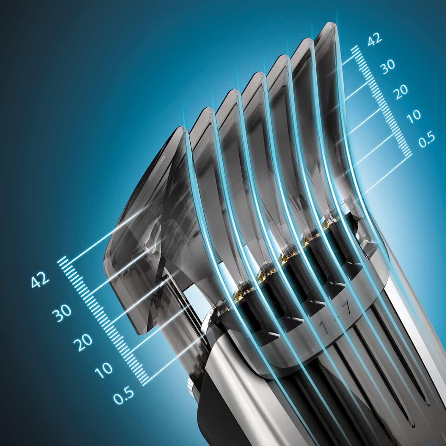 Philips Series 9000 Pro Precision Hair Clipper for Total Control and Precision with 400 Length Settings - HC9450/13