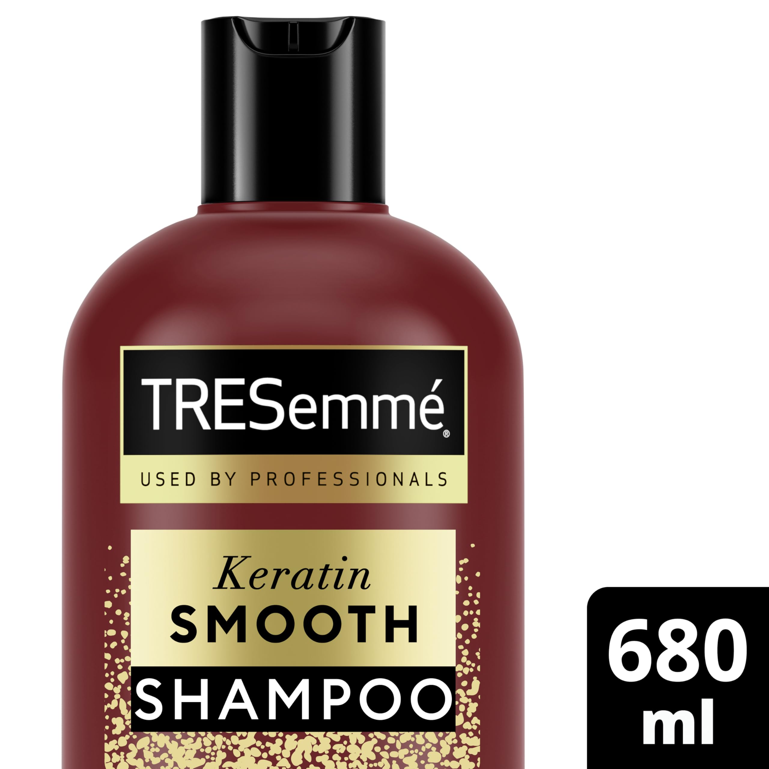 TRESemme Keratin Smooth Shampoo salon professional quality hair care for 72h frizz control, smoothness & shine 680 ml