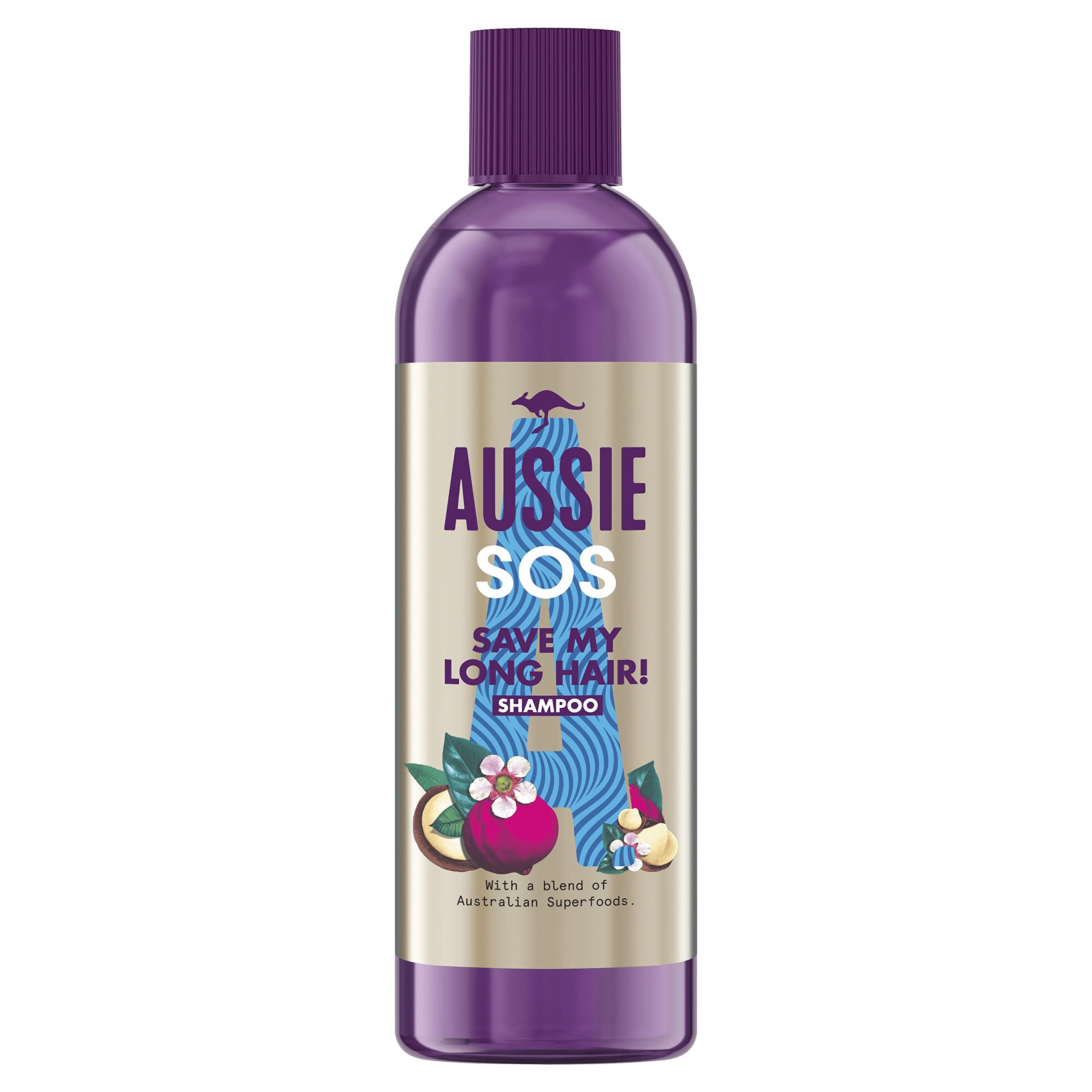 Aussie Vegan Shampoo for Long & Damaged Hair