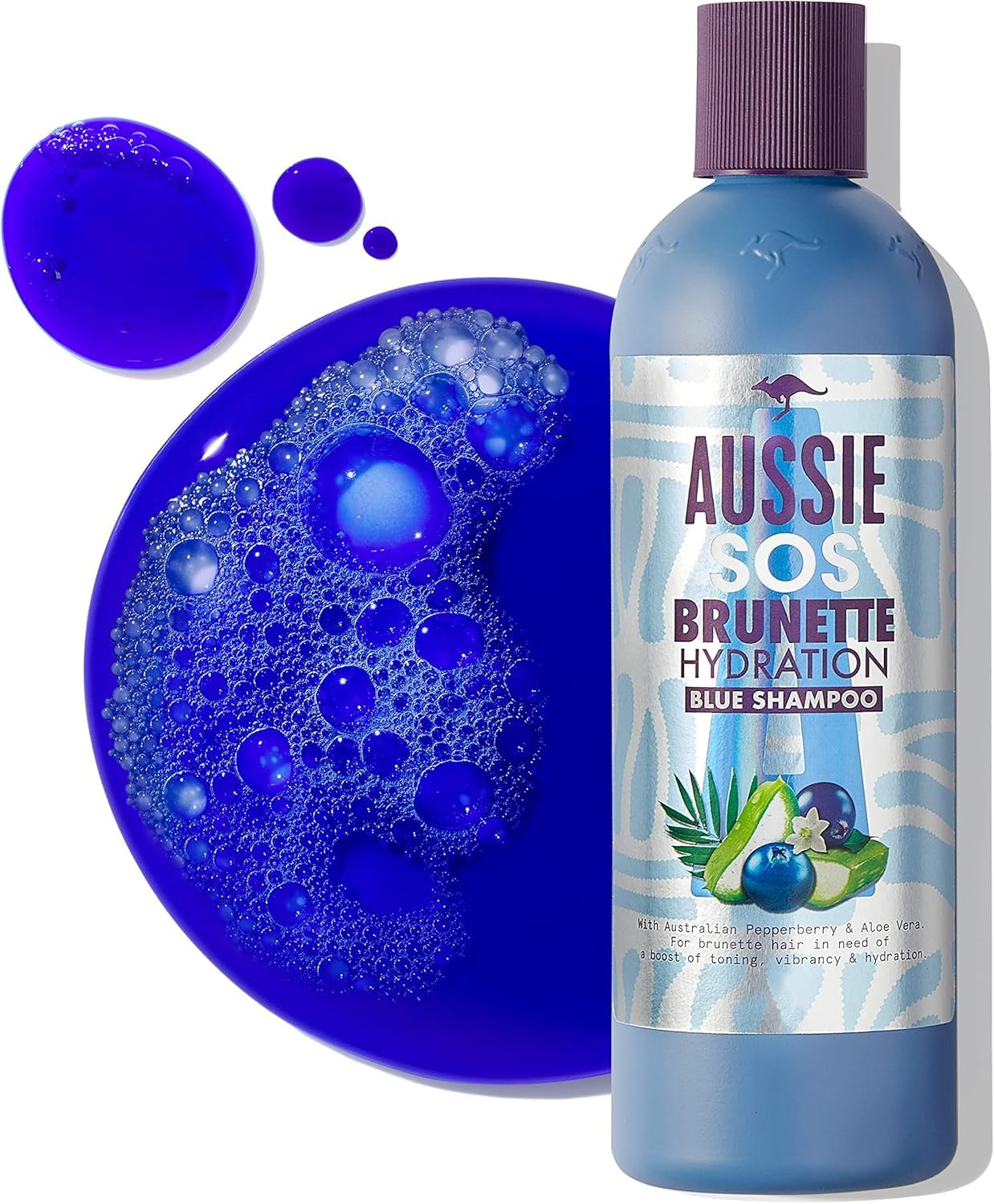 Aussie Brunette Hydration Set: Conditioner & Blue Shampoo