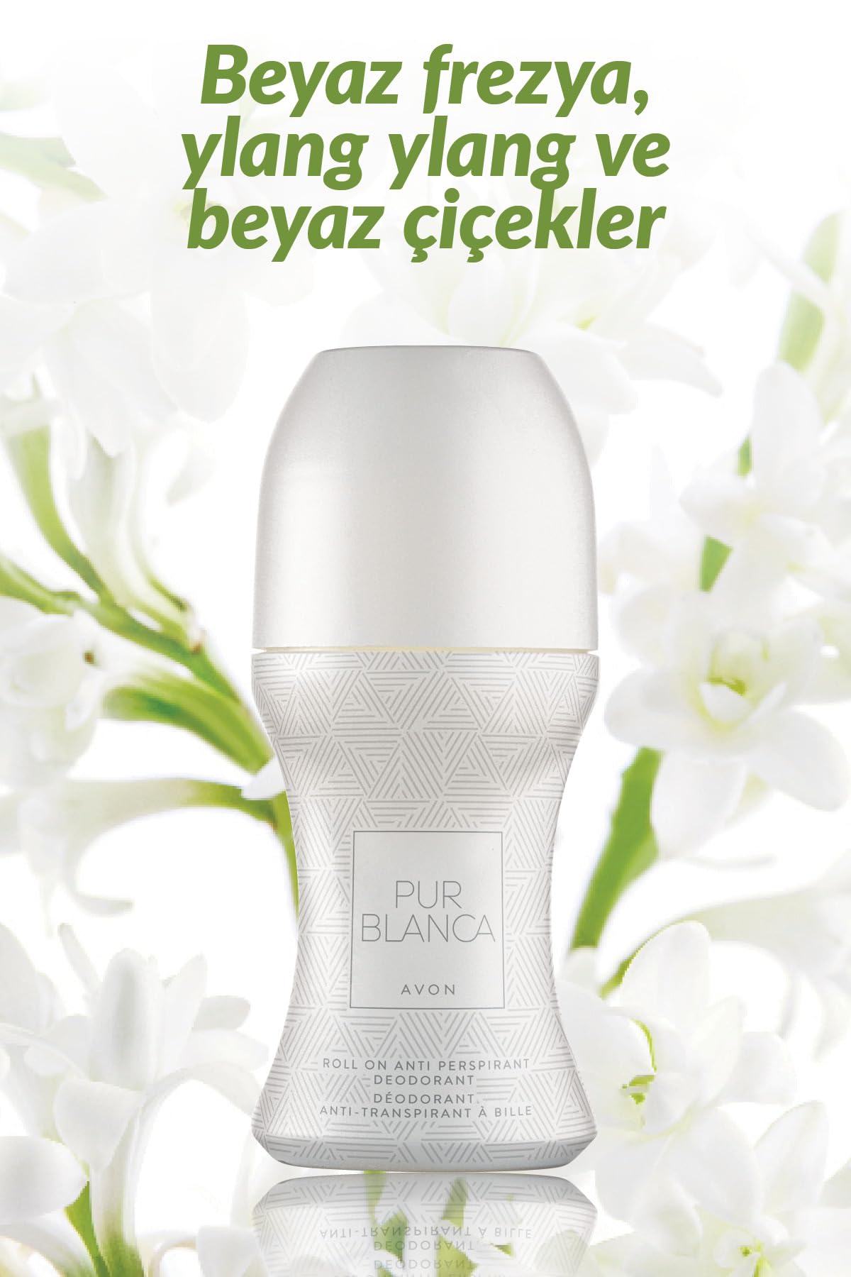 Avon Pur Blanca 50ml Roll-on Anti-Perspirant Deodorant