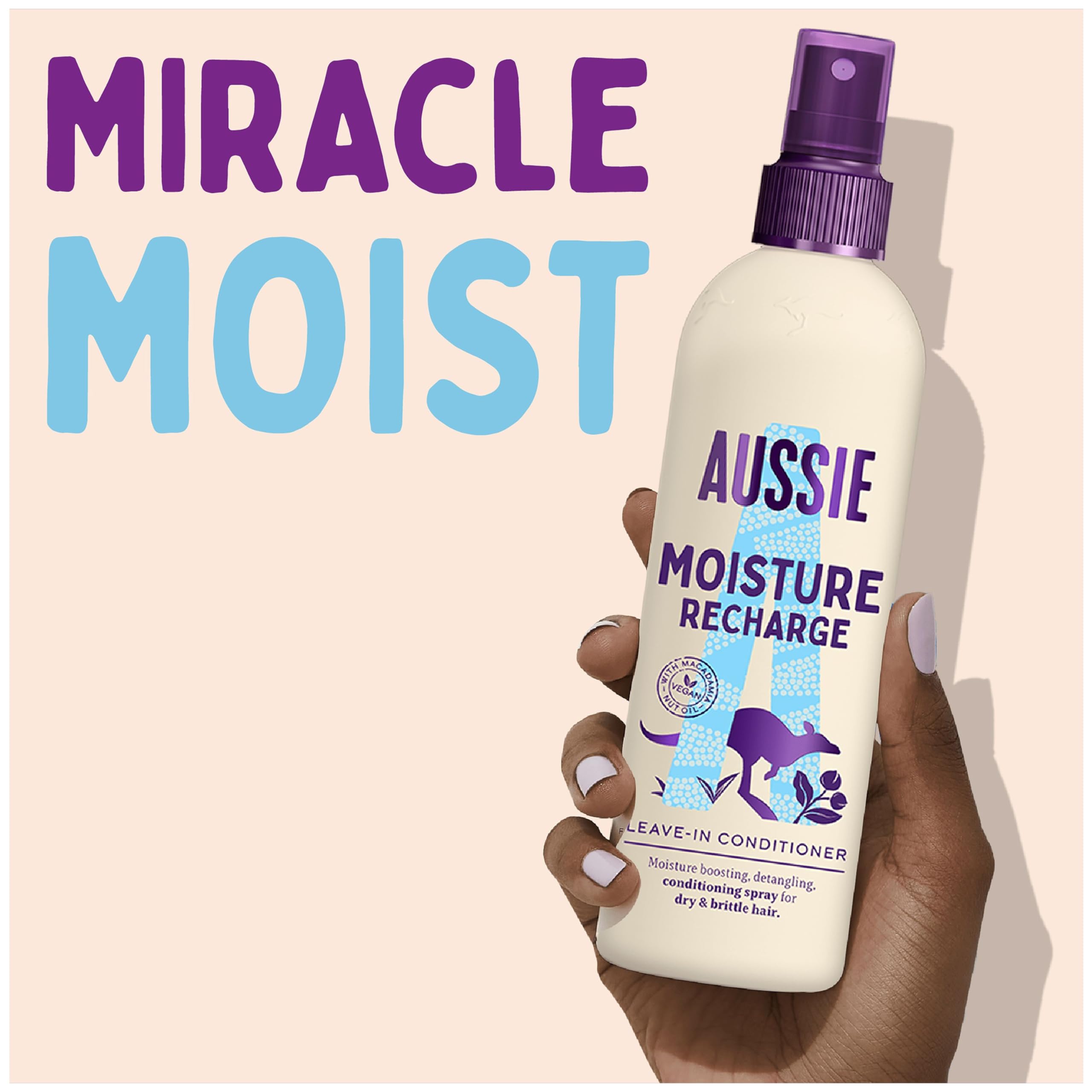 Aussie Miracle Moist Conditioning Spray 250 ml