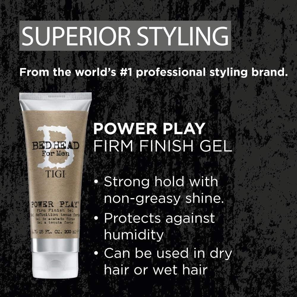 Bed Head for Men Power Play Hair Gel - Strong Hold 200 ml