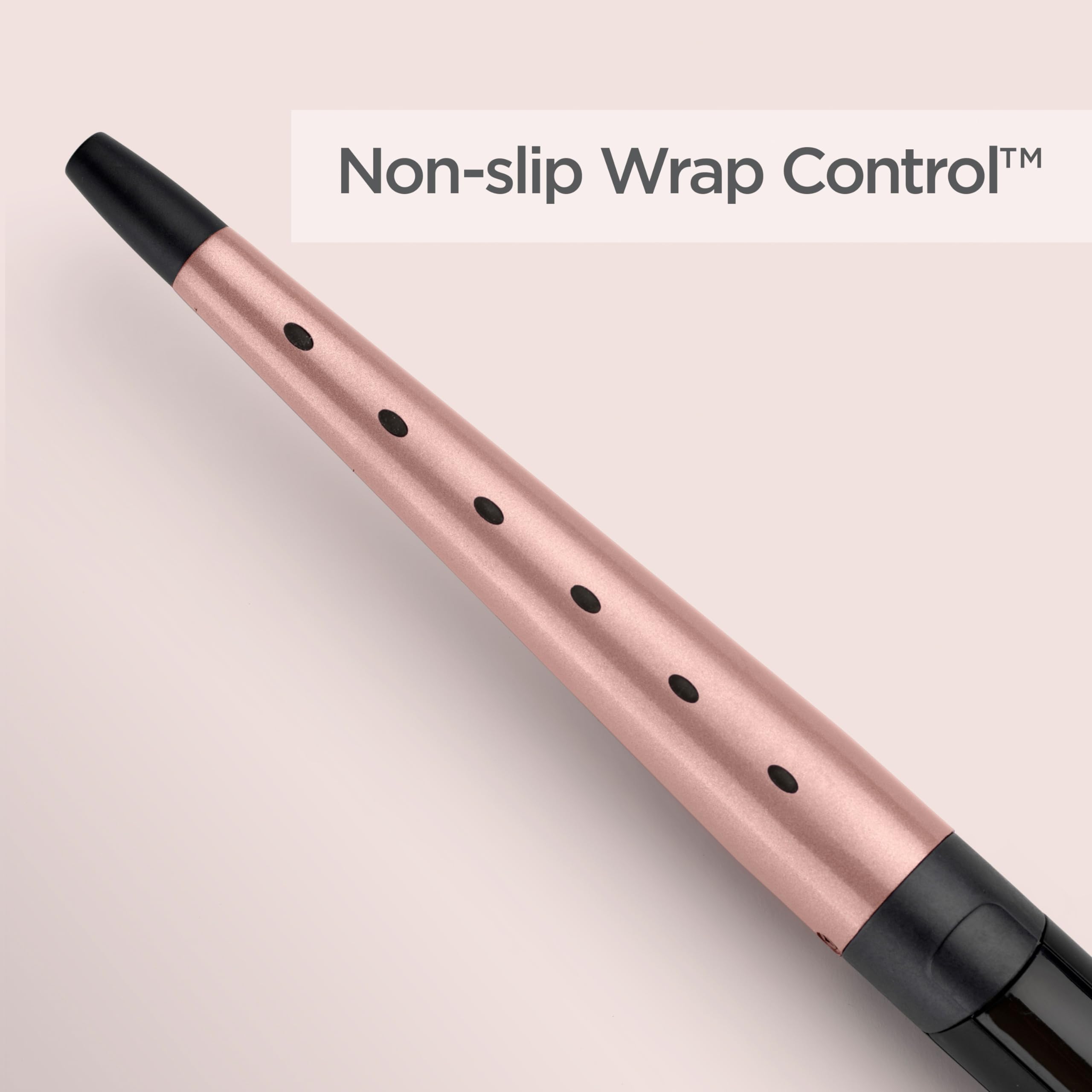 BaByliss Rose Quartz Conical Curling Wand