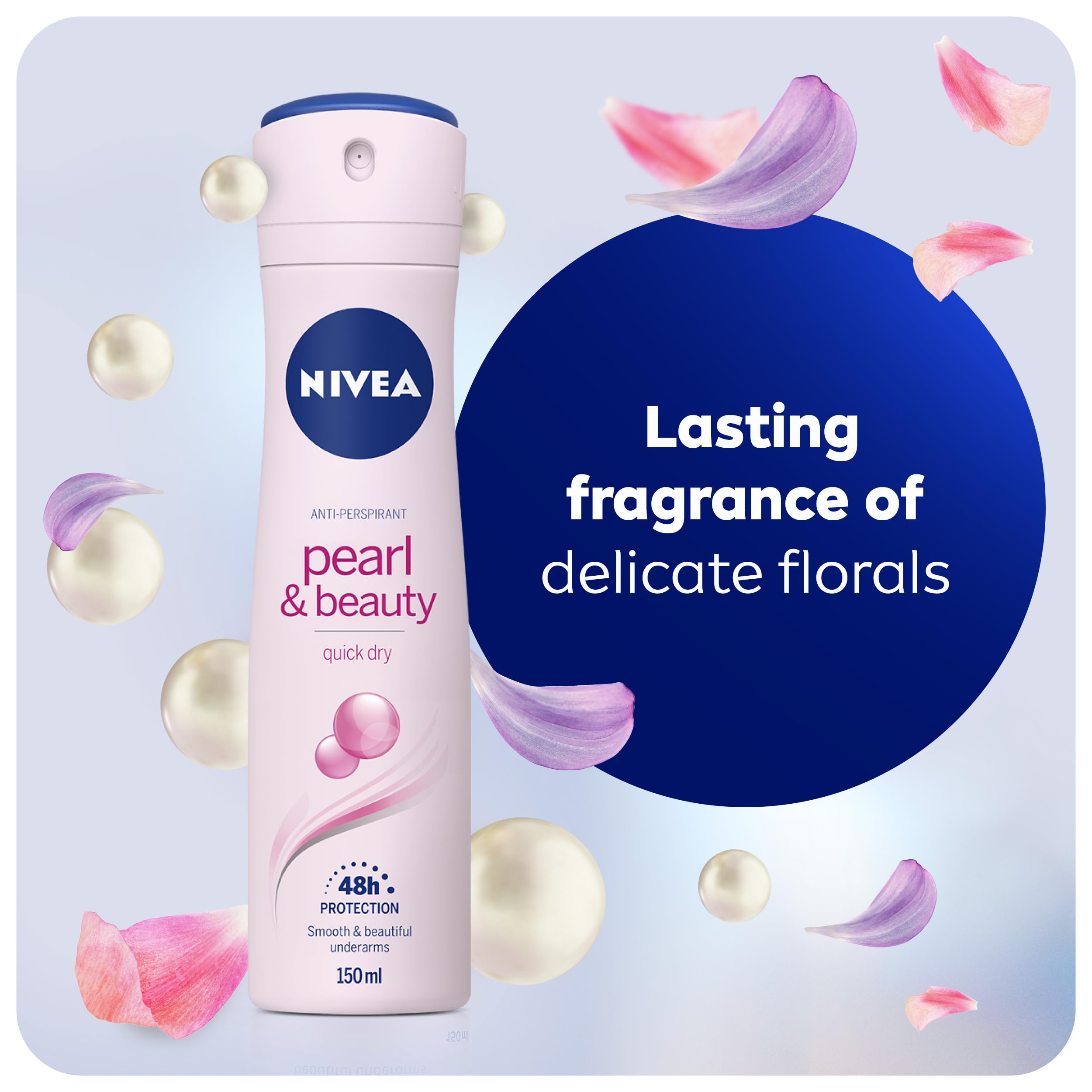 NIVEA Pearl & Beauty Anti-Perspirant Spray 150ml