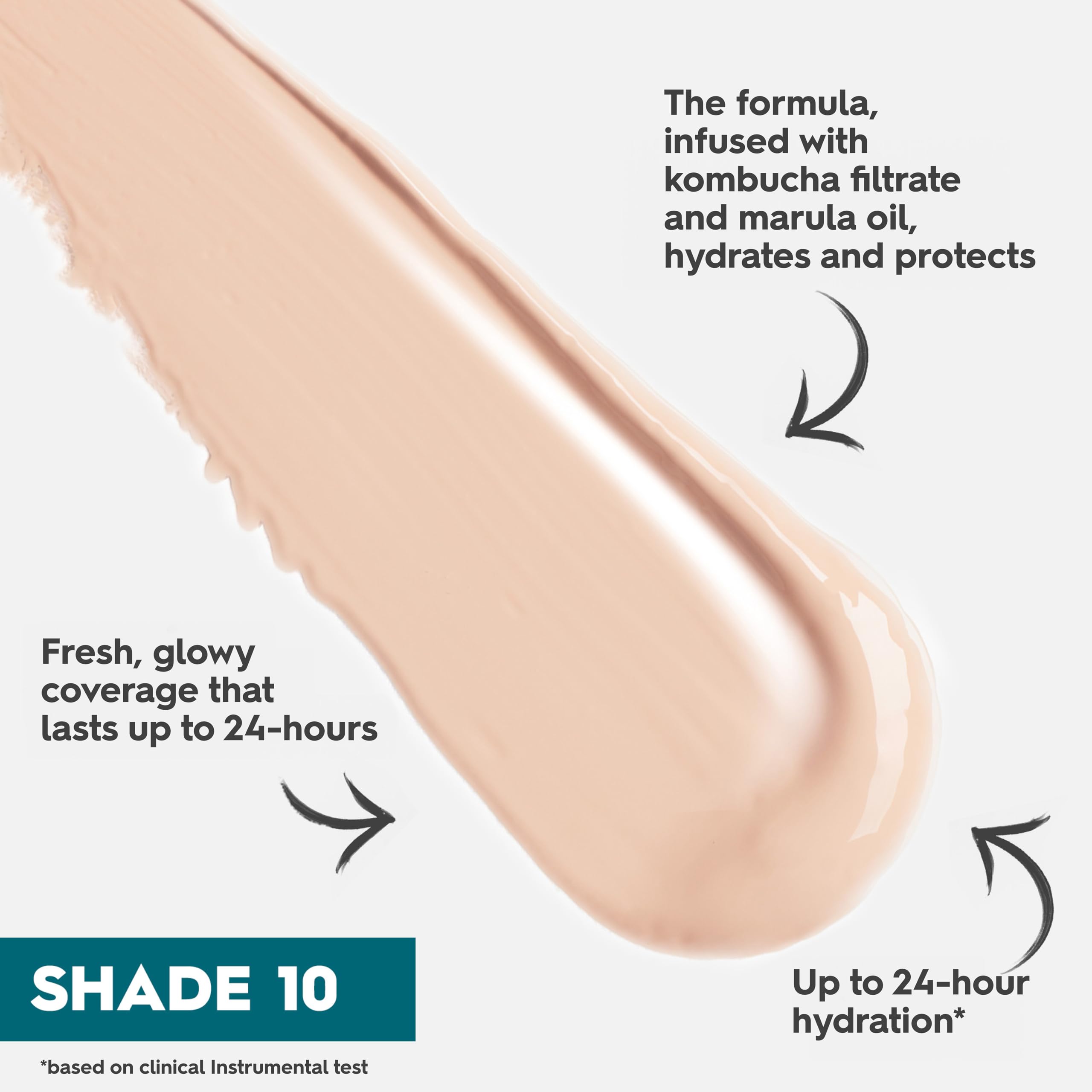 Urban Decay Stay Naked Hydromaniac Tinted Glow Foundation - Shade 10