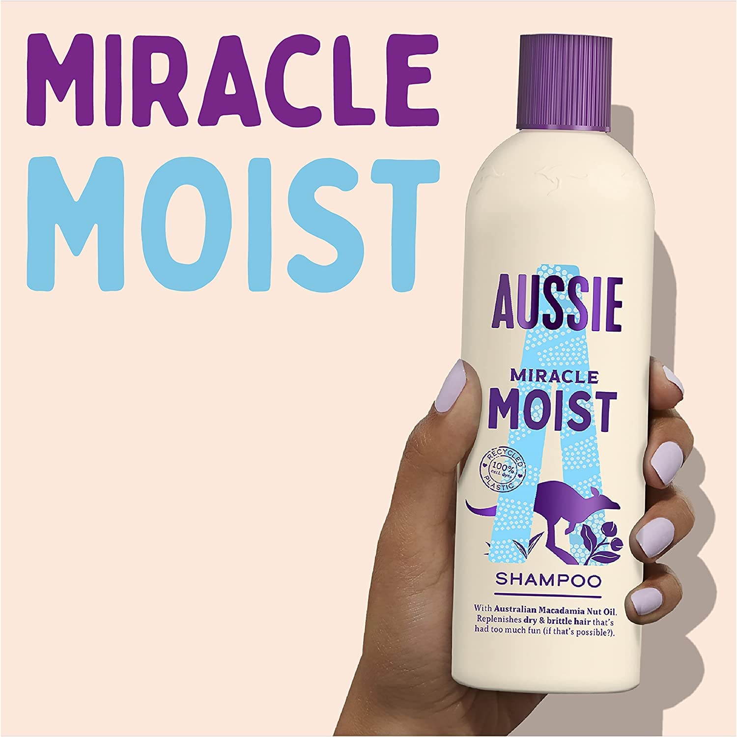 Aussie Moist Miracle Trio for Dry, Damaged Hair