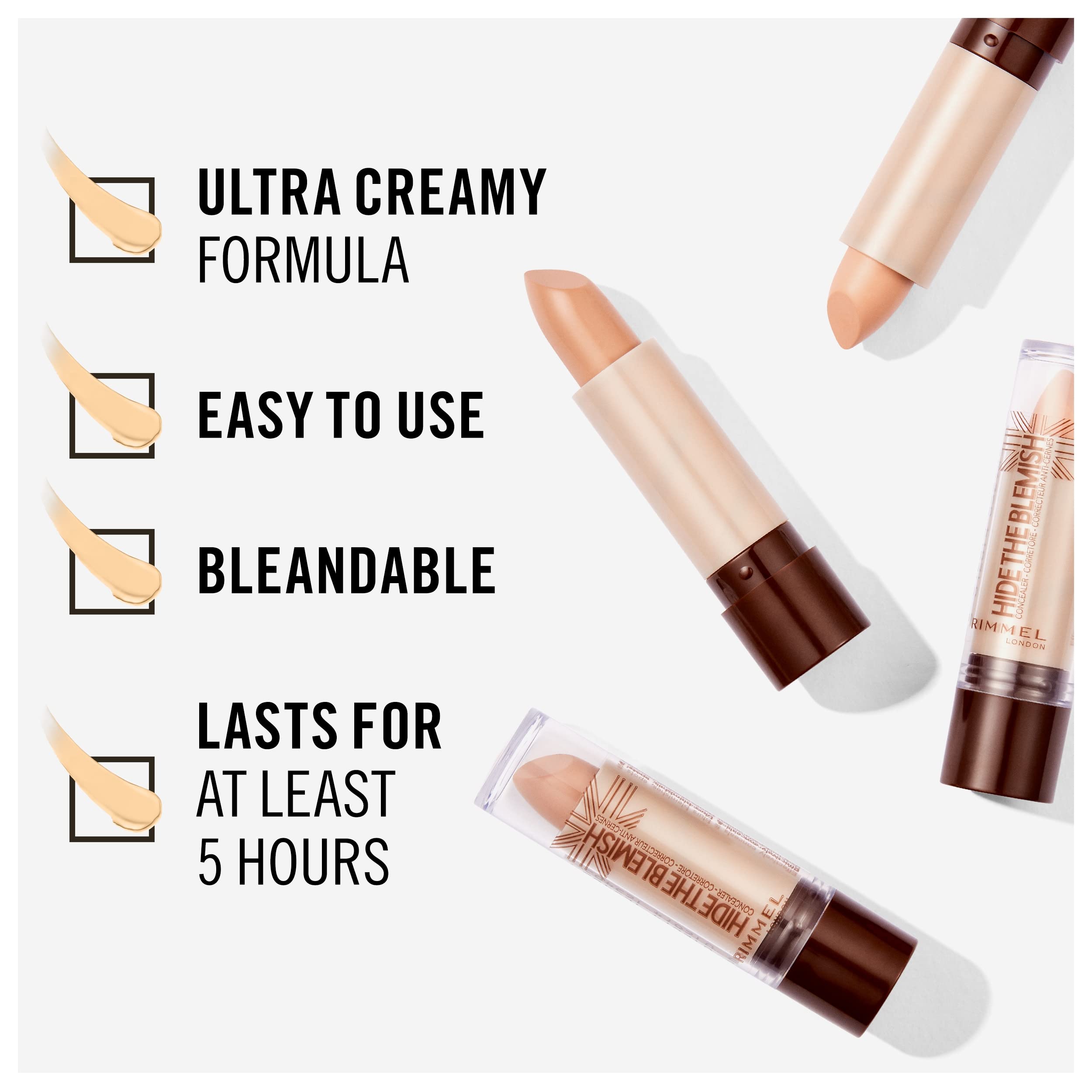 Rimmel London Hide The Blemish Concealer - Ivory