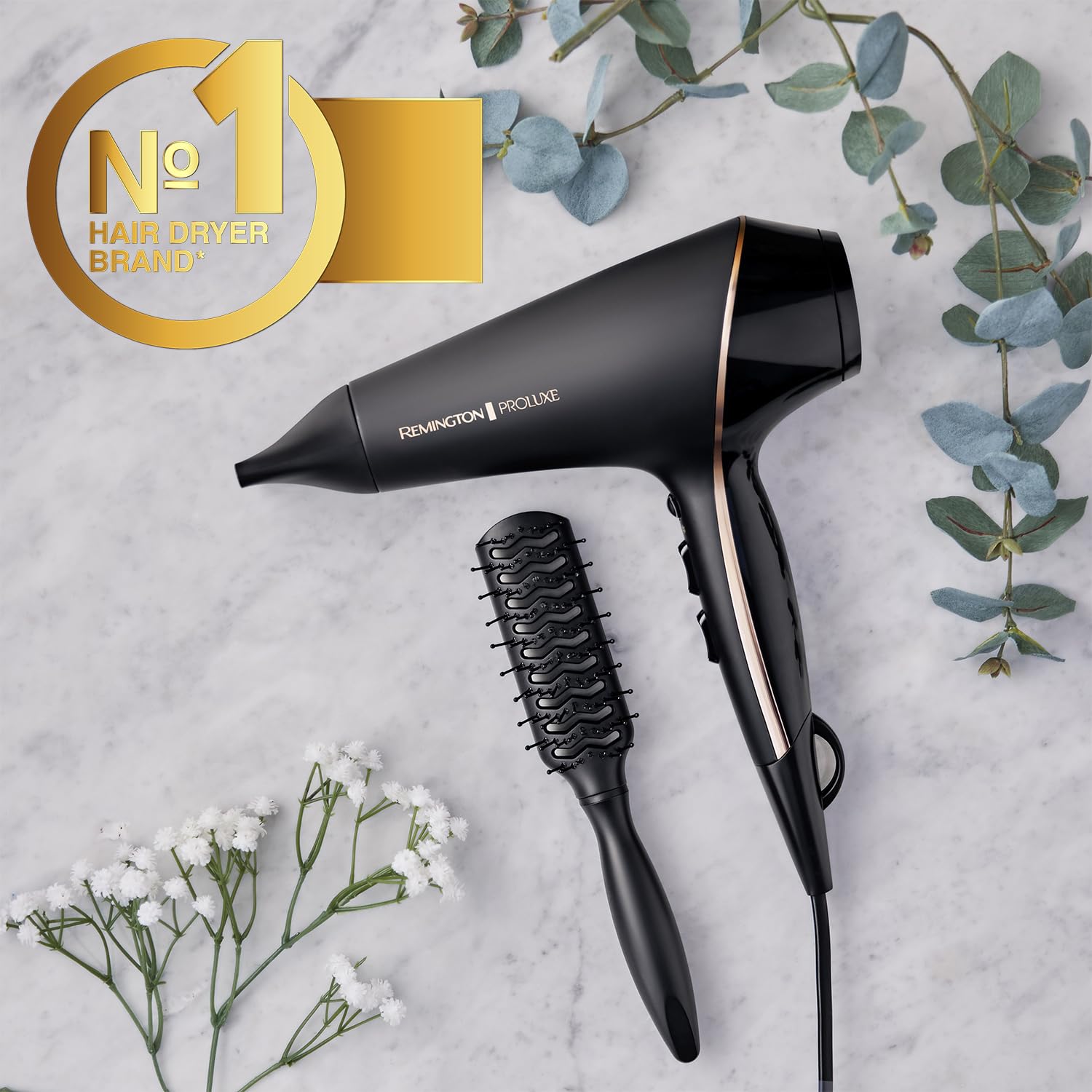 Remington PROluxe Midnight 2400W Hair Dryer