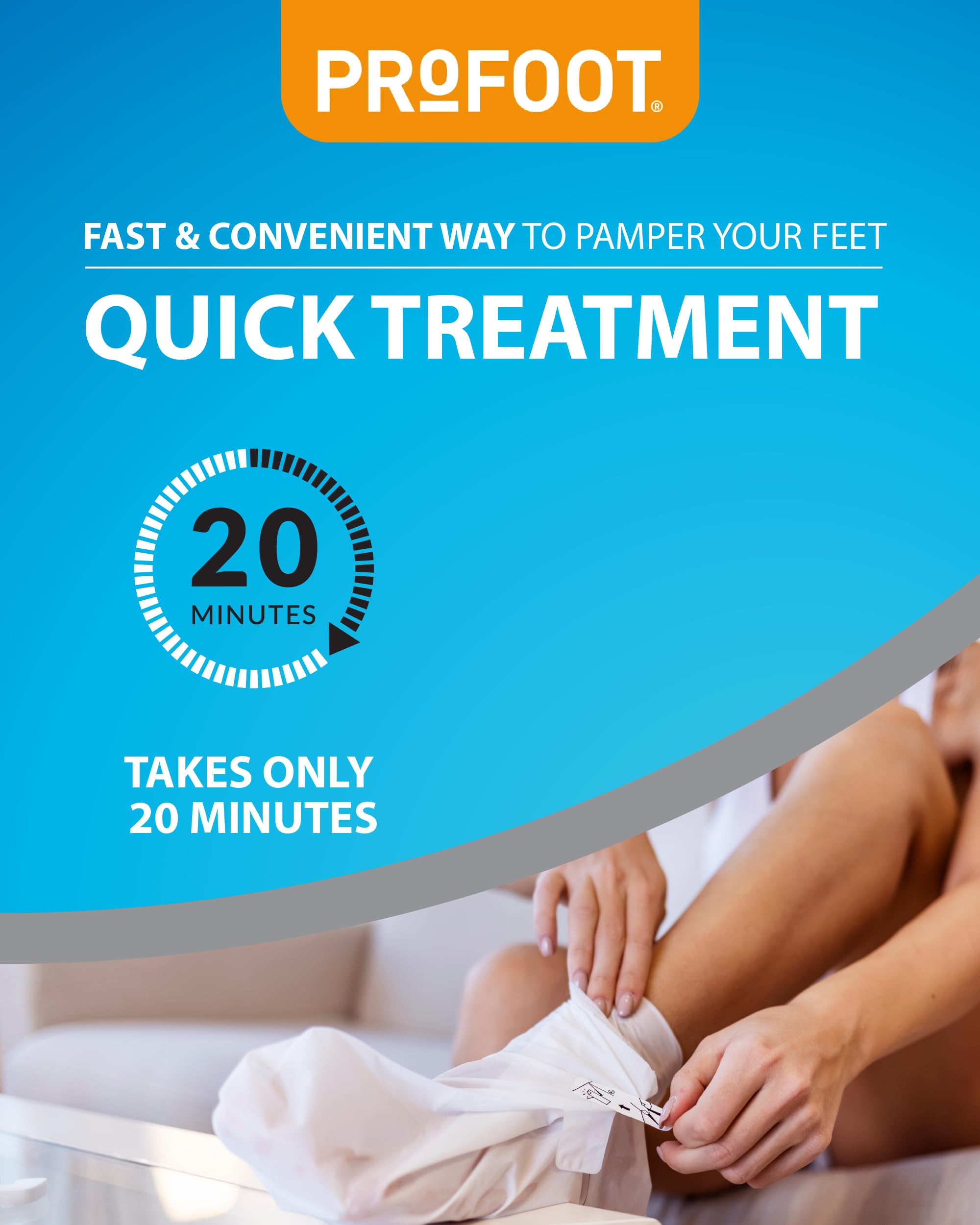 Profoot Intensive Repair Foot Masks - Moisturising Socks for Deep Hydration