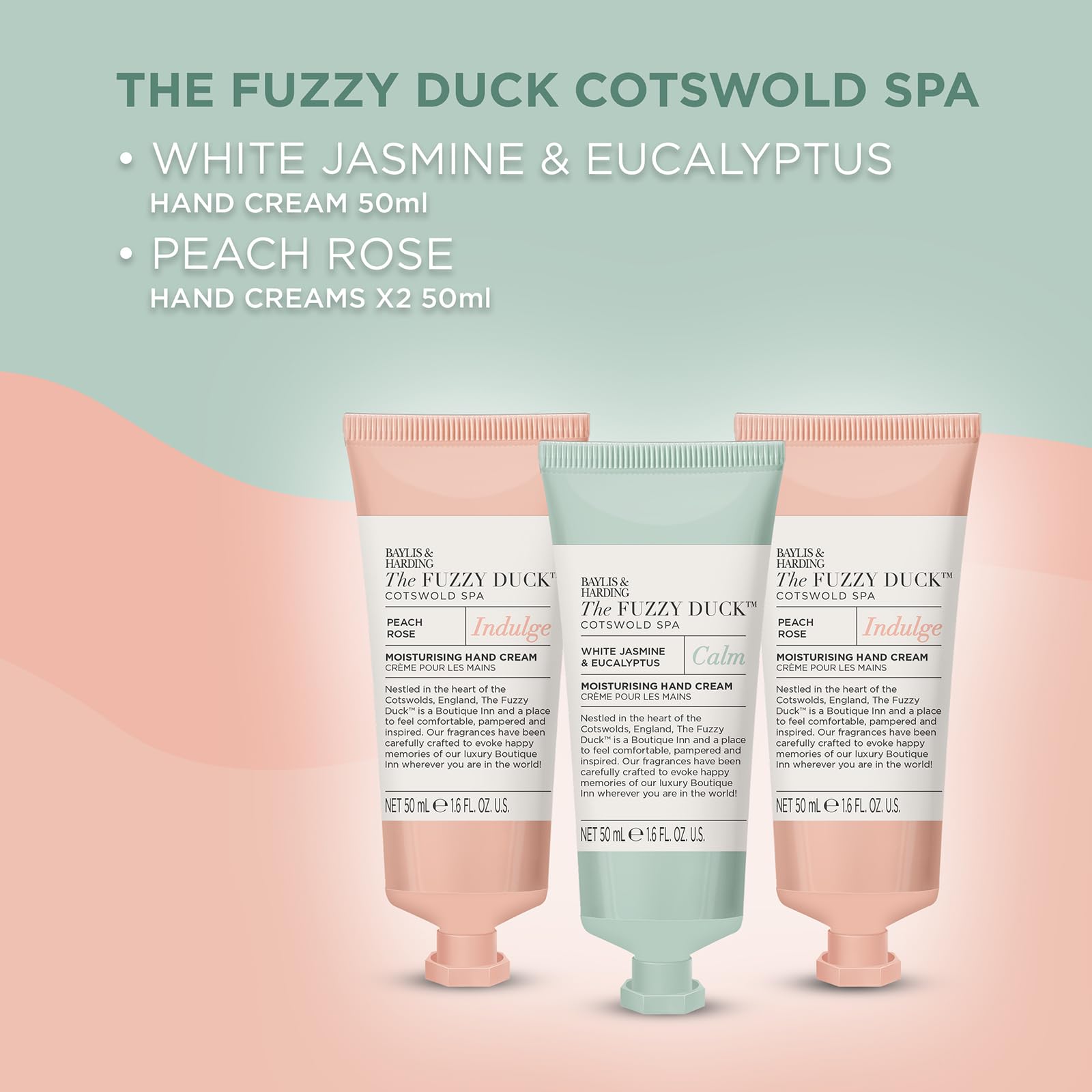 Baylis & Harding The Fuzzy Duck Cotswold Spa Luxury Hand Treats Gift Set - Vegan Friendly (Pack of 1)