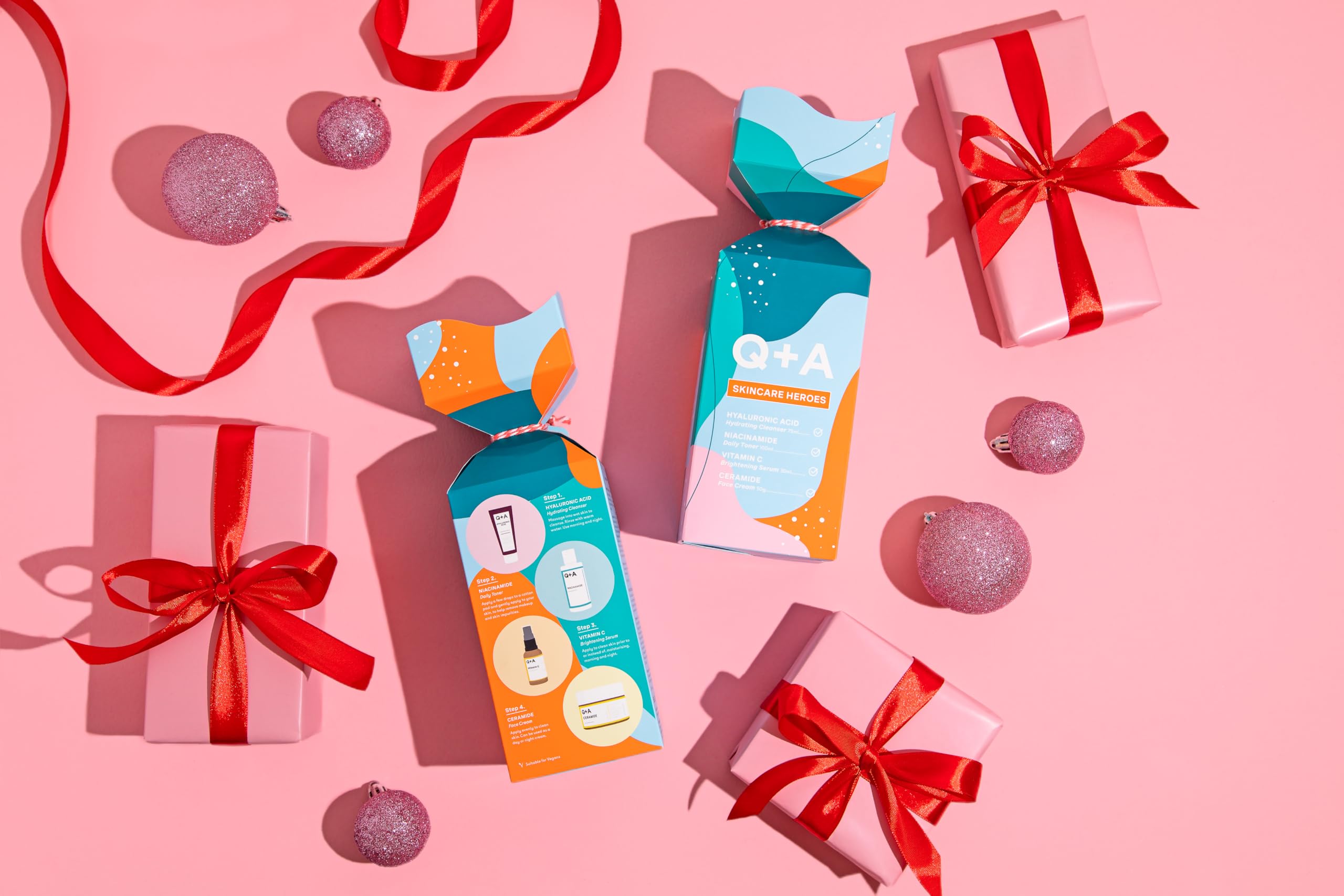 Q+A Skincare Heroes Gift Set