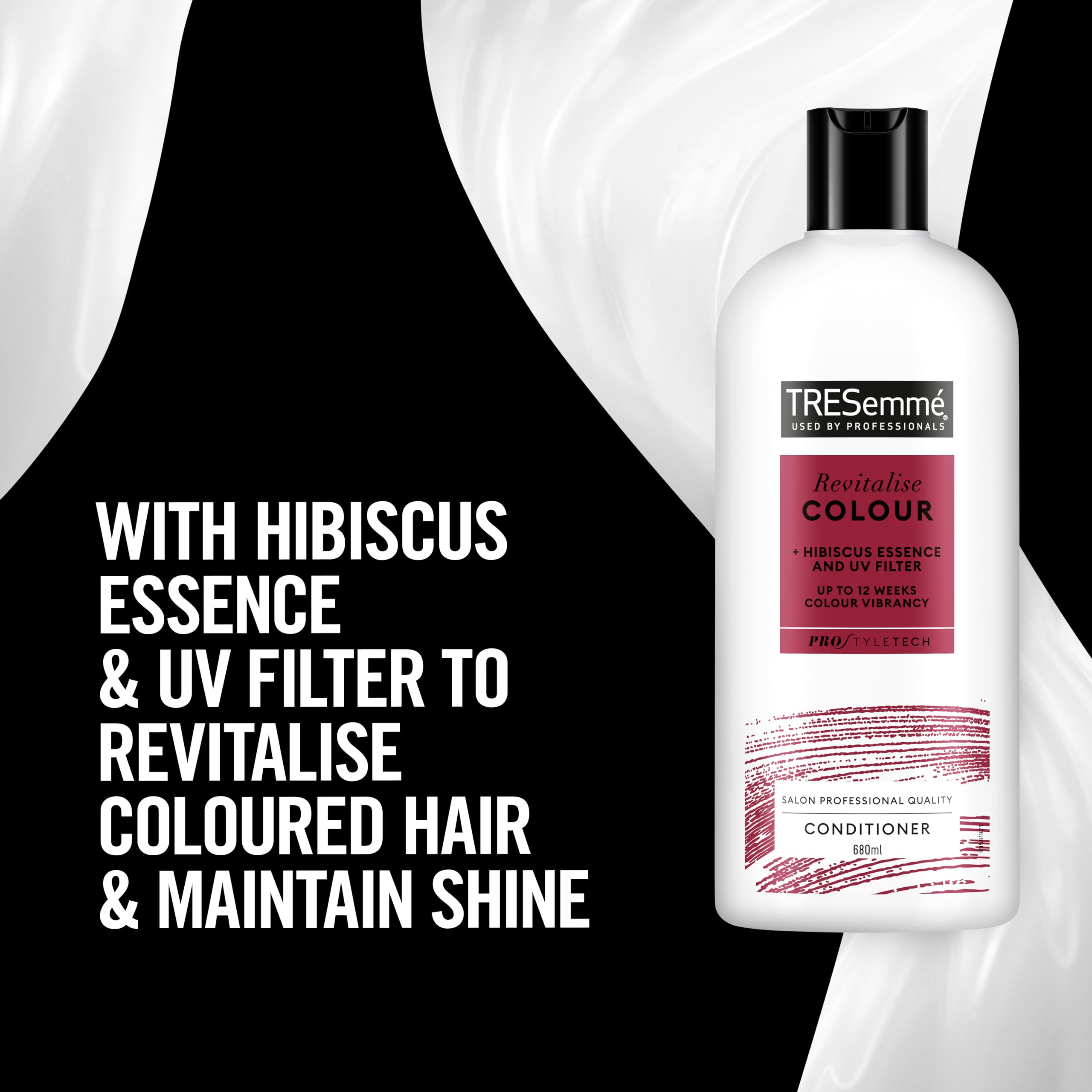 TRESemmé Revitalise Colour Conditioner up to 12 weeks of colour vibrancy* for coloured hair 6x 680 ml