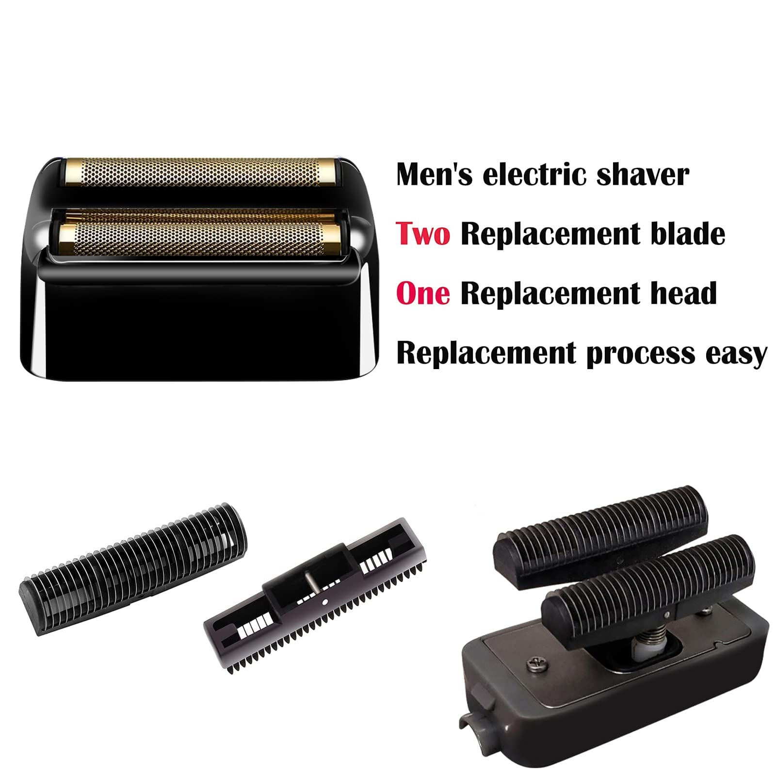 Cosyonall Replacement Foil and Cutters for BaBylissPRO Shaver FXFS2