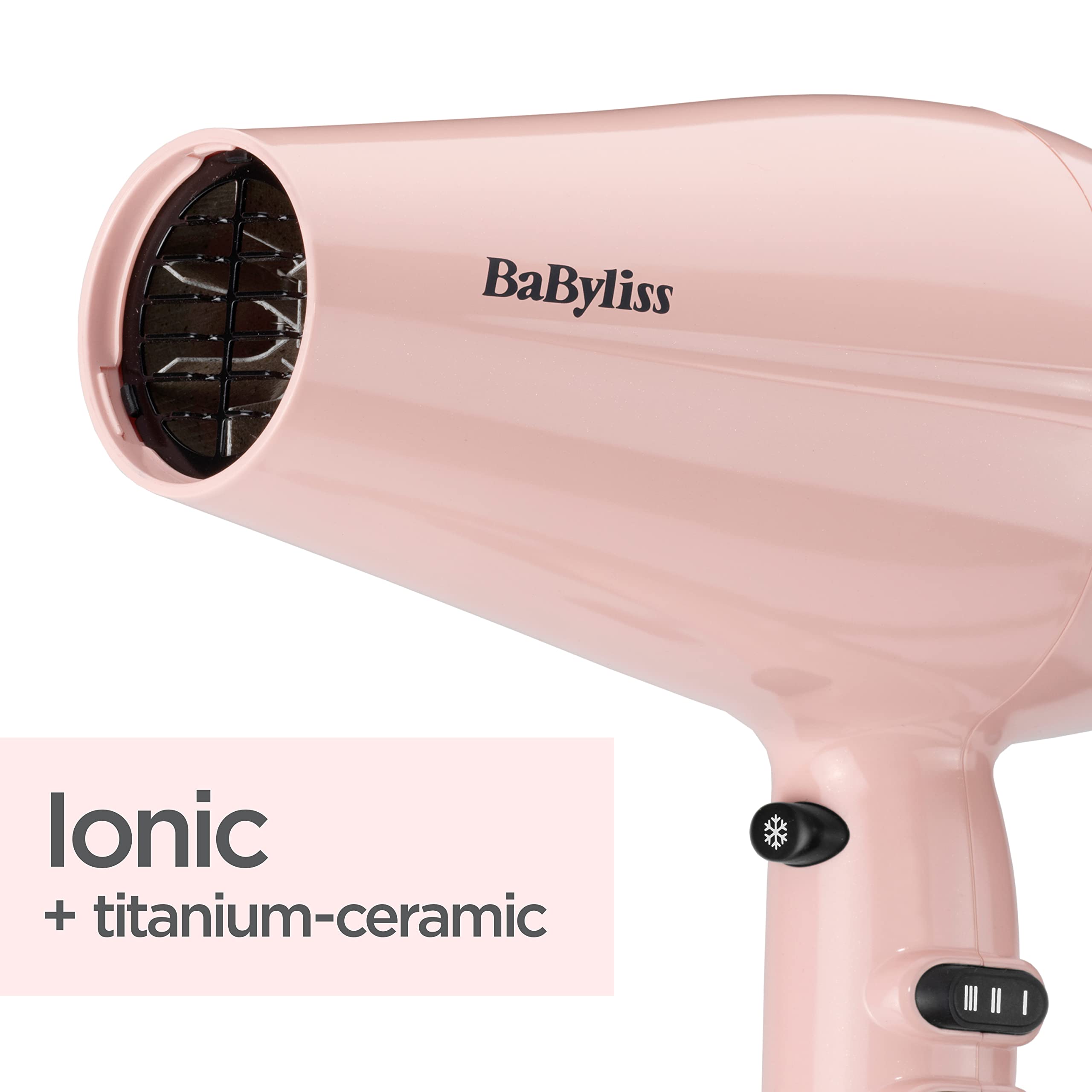 BaByliss Rose Blush 2200W Hair Dryer