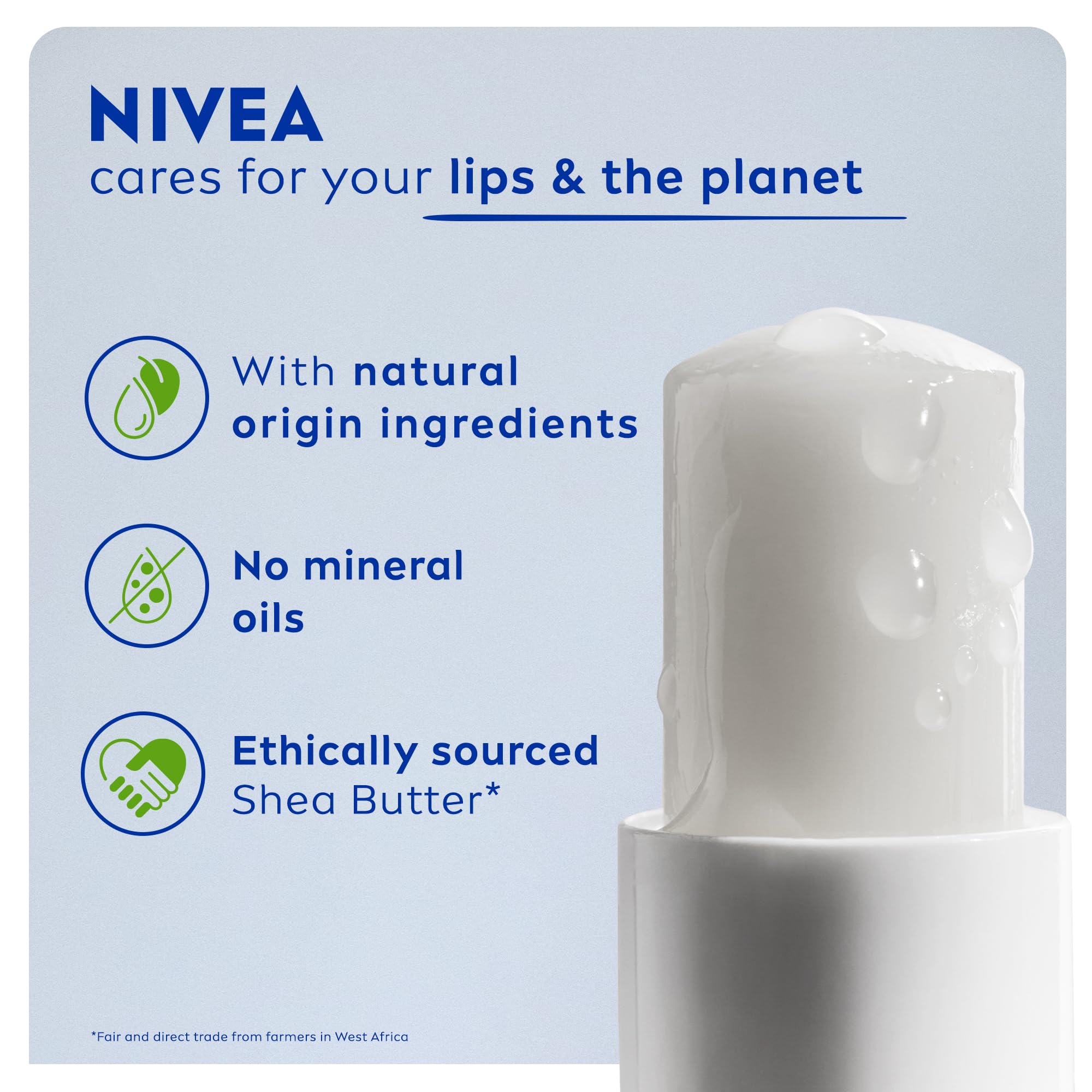 NIVEA Hydro Care Lip Balm SPF 15 - 4.8g