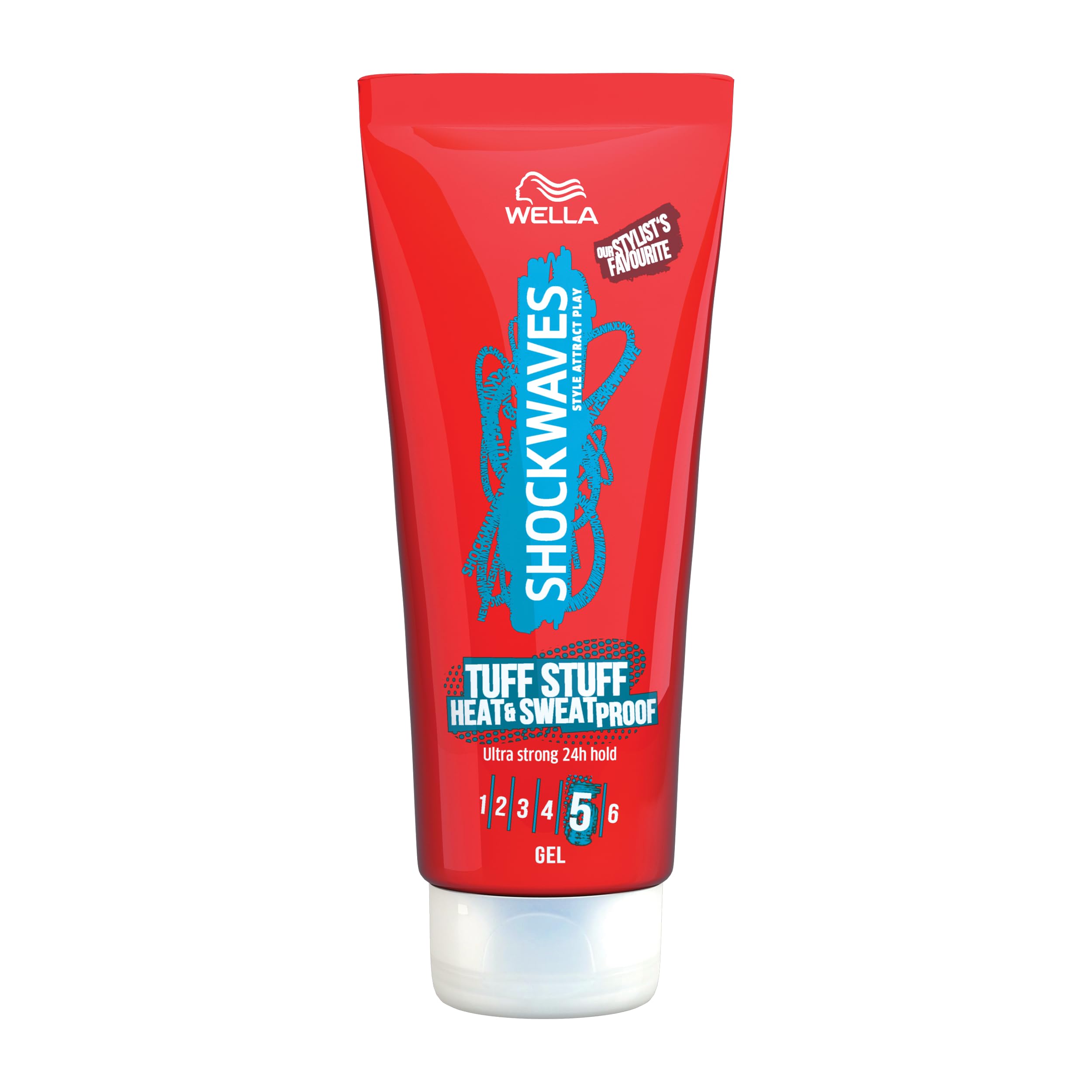 Wella Shockwaves Tuff Stuff Heat & Sweat Proof Gel