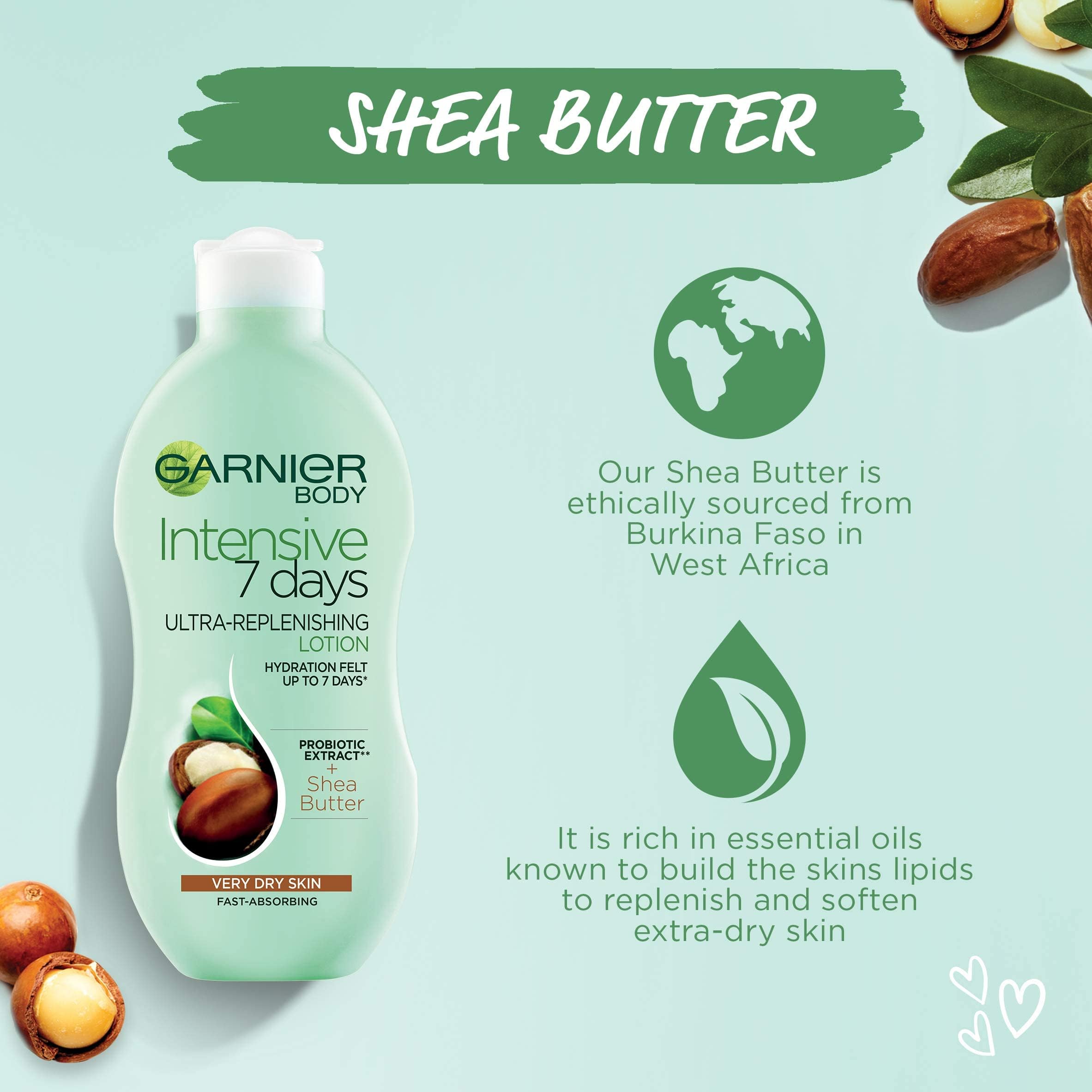 Garnier Intensive 7 Days Shea Butter Lotion 400 ml