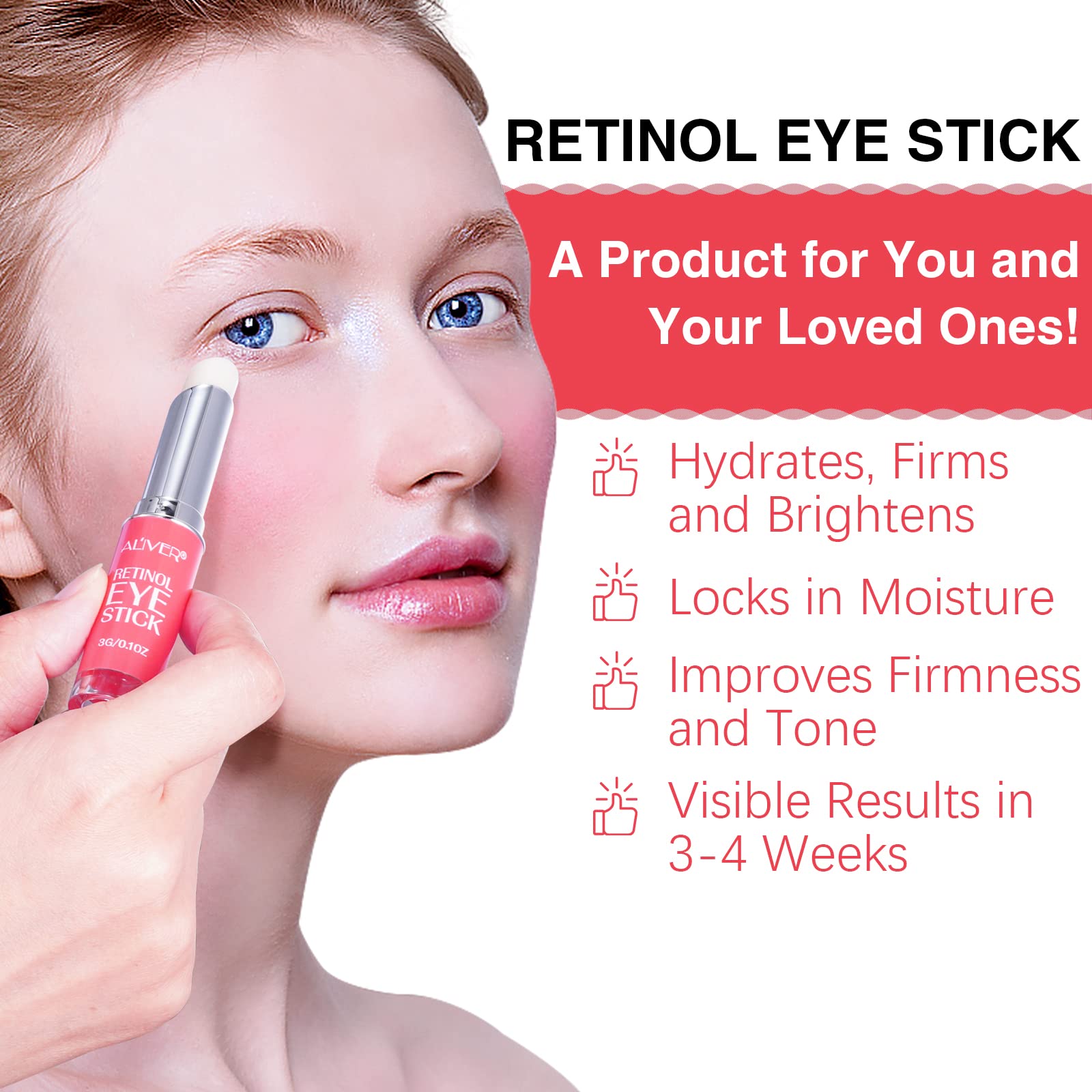 TailaiMei Retinol Eye Stick - Anti-Aging Treatment for Dark Circles