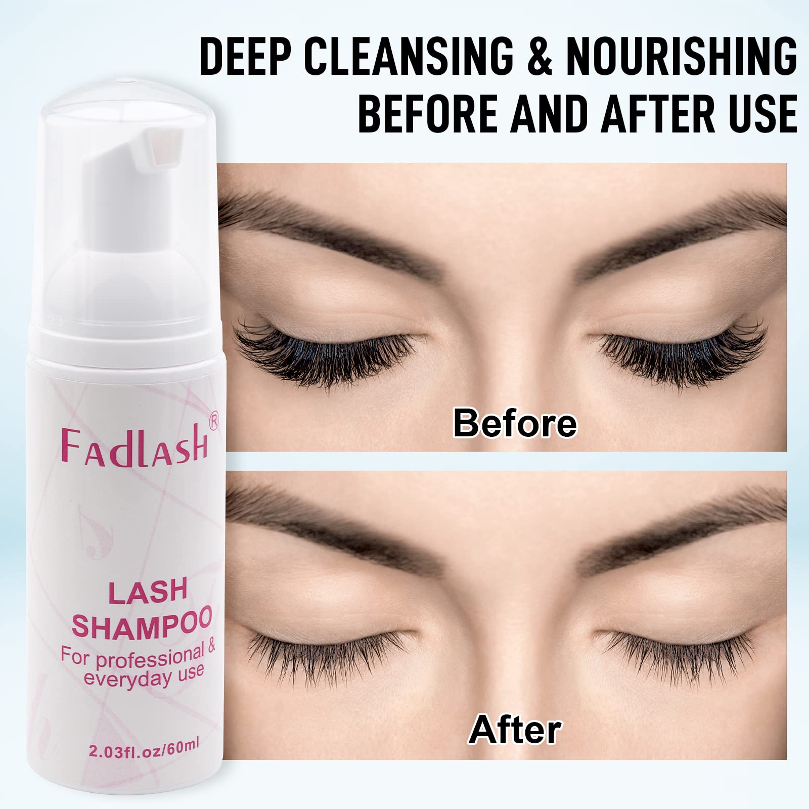 FADLASH Eyelash Extension Shampoo - 60ml