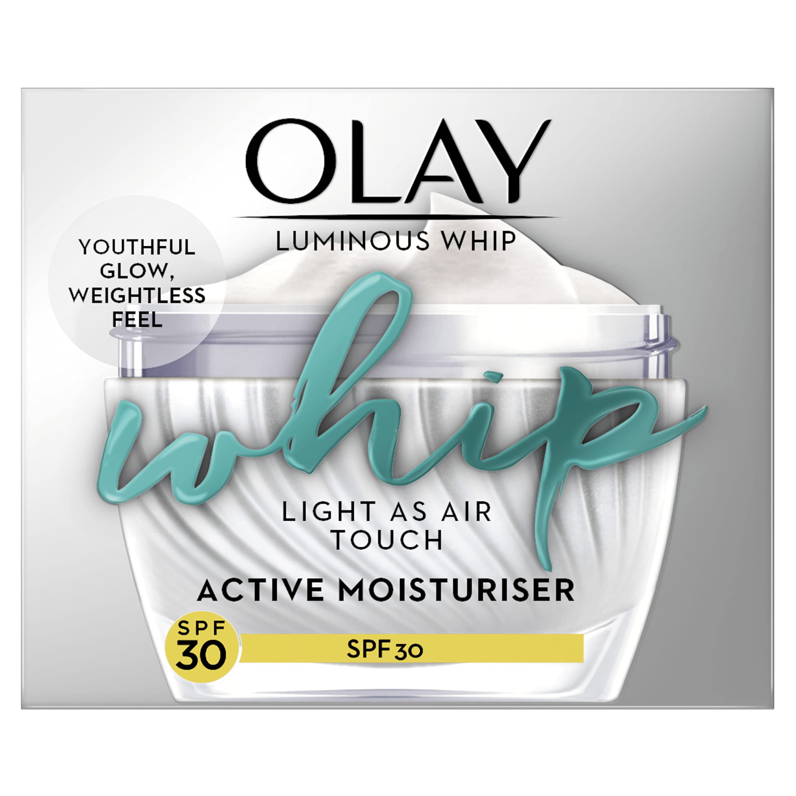 Olay Luminous Whip Moisturiser SPF30