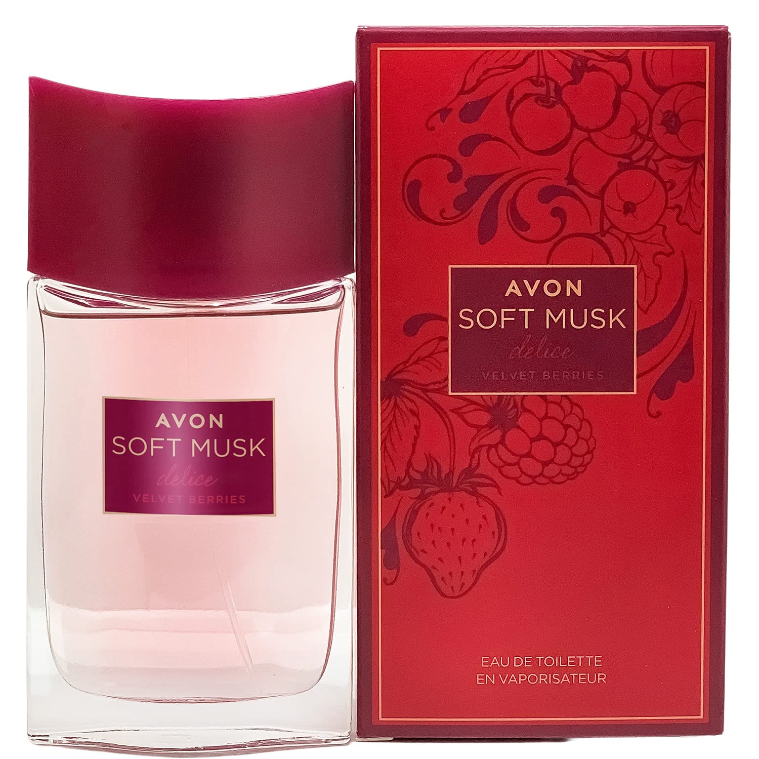 Avon Soft Musk Delice Velvet Berries Eau de Toilette 50ml