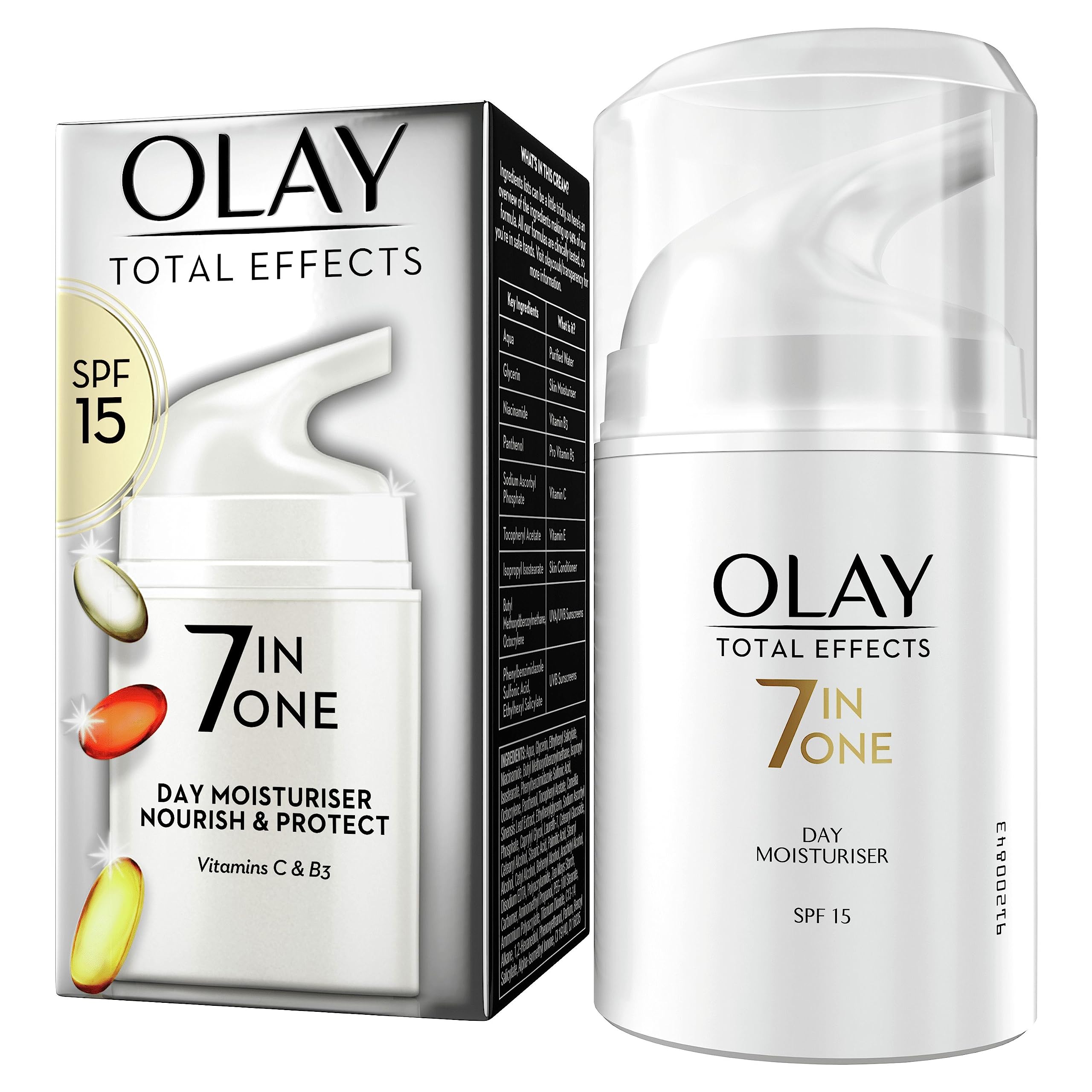 Olay Total Effects 7-In-1 Anti-Ageing Moisturiser SPF15 50ml