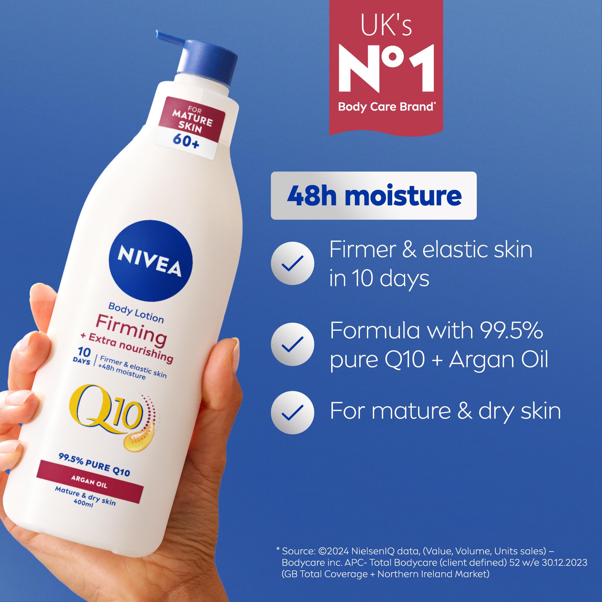 NIVEA Q10 60+ Firming Body Lotion 400ml