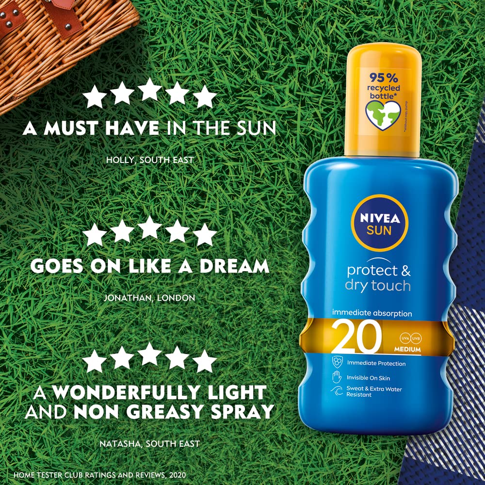 NIVEA SUN Protect & Dry Touch Spray SPF 20