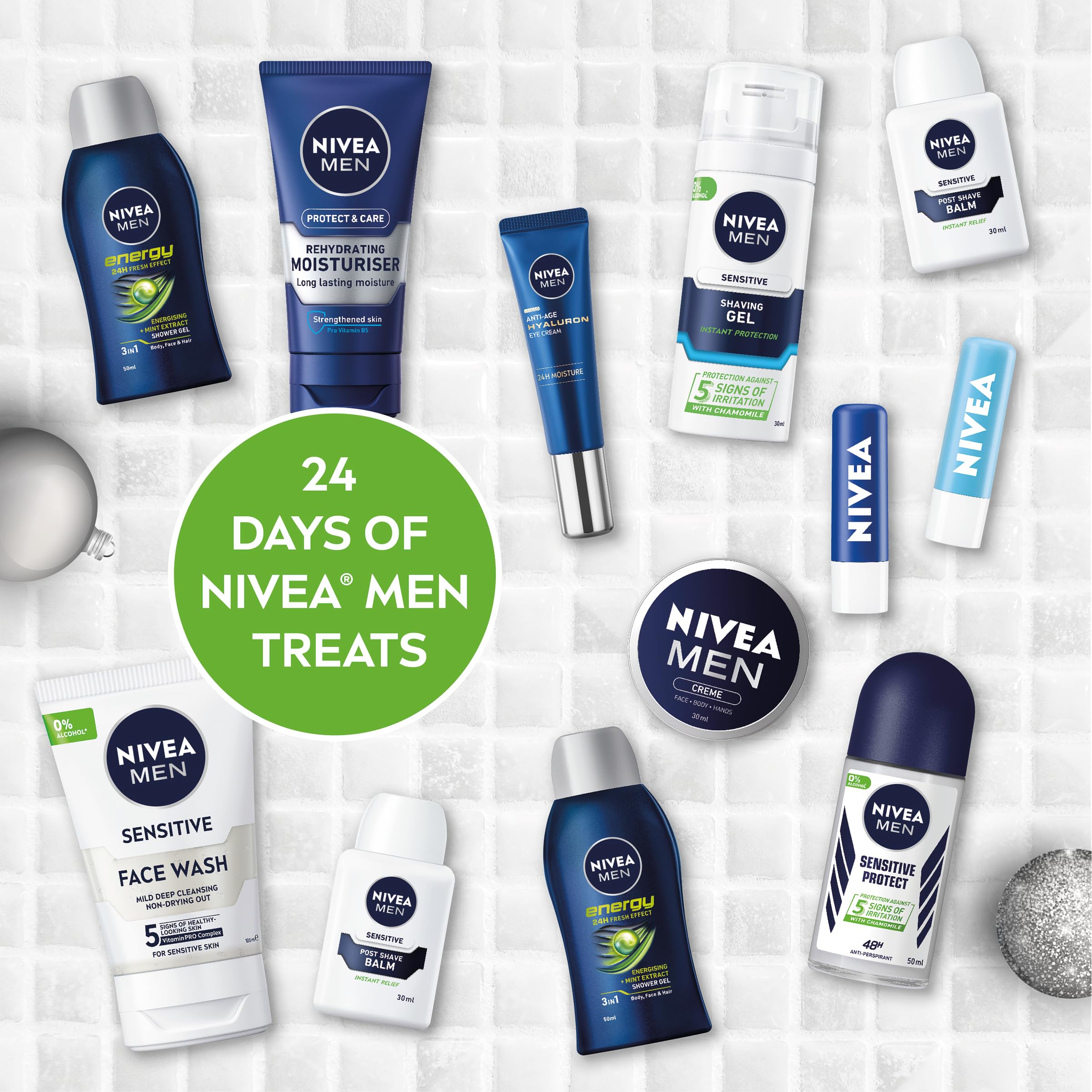 NIVEA MEN 2024 Advent Calendar Gift Set