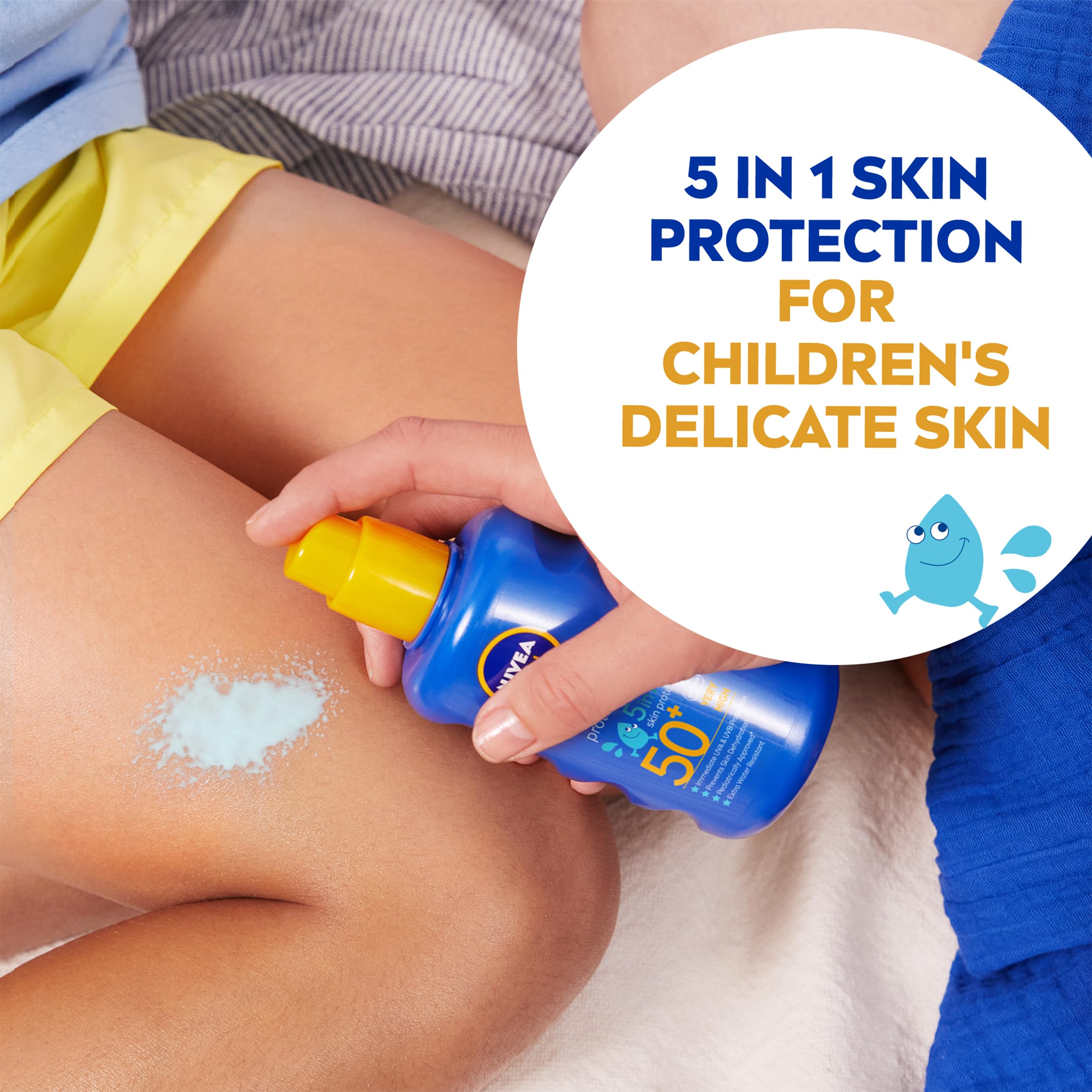 NIVEA Sun Kids SPF 50+ Coloured Spray 200ml