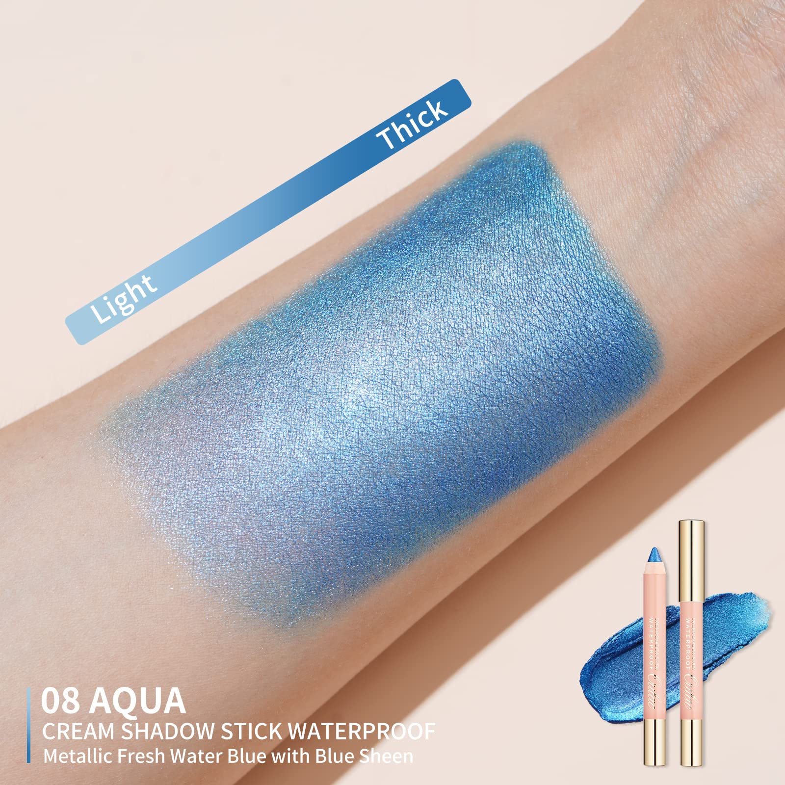 Oulac Aqua Shimmer 3-in-1 Eyeshadow Stick