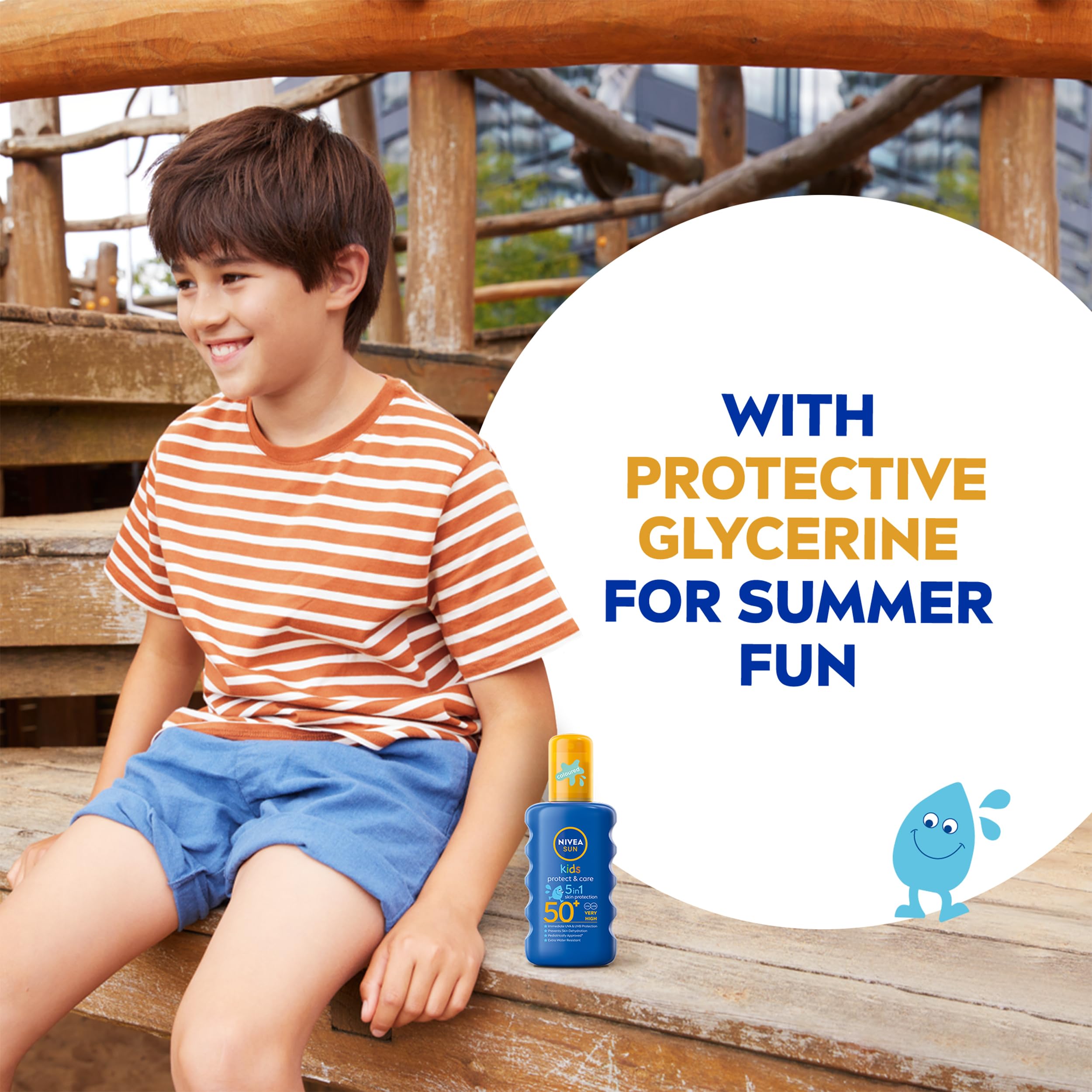 NIVEA Sun Kids SPF 50+ Coloured Spray 200ml