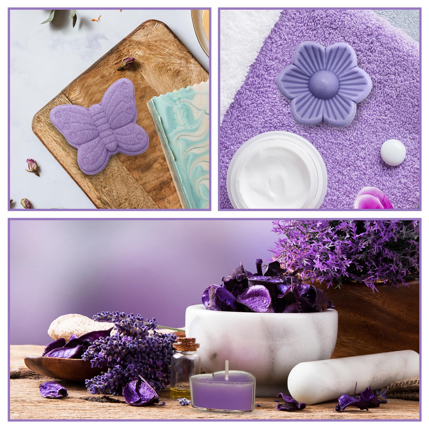 M & R HOME JUST RELAX Lavender Spa Gift Set