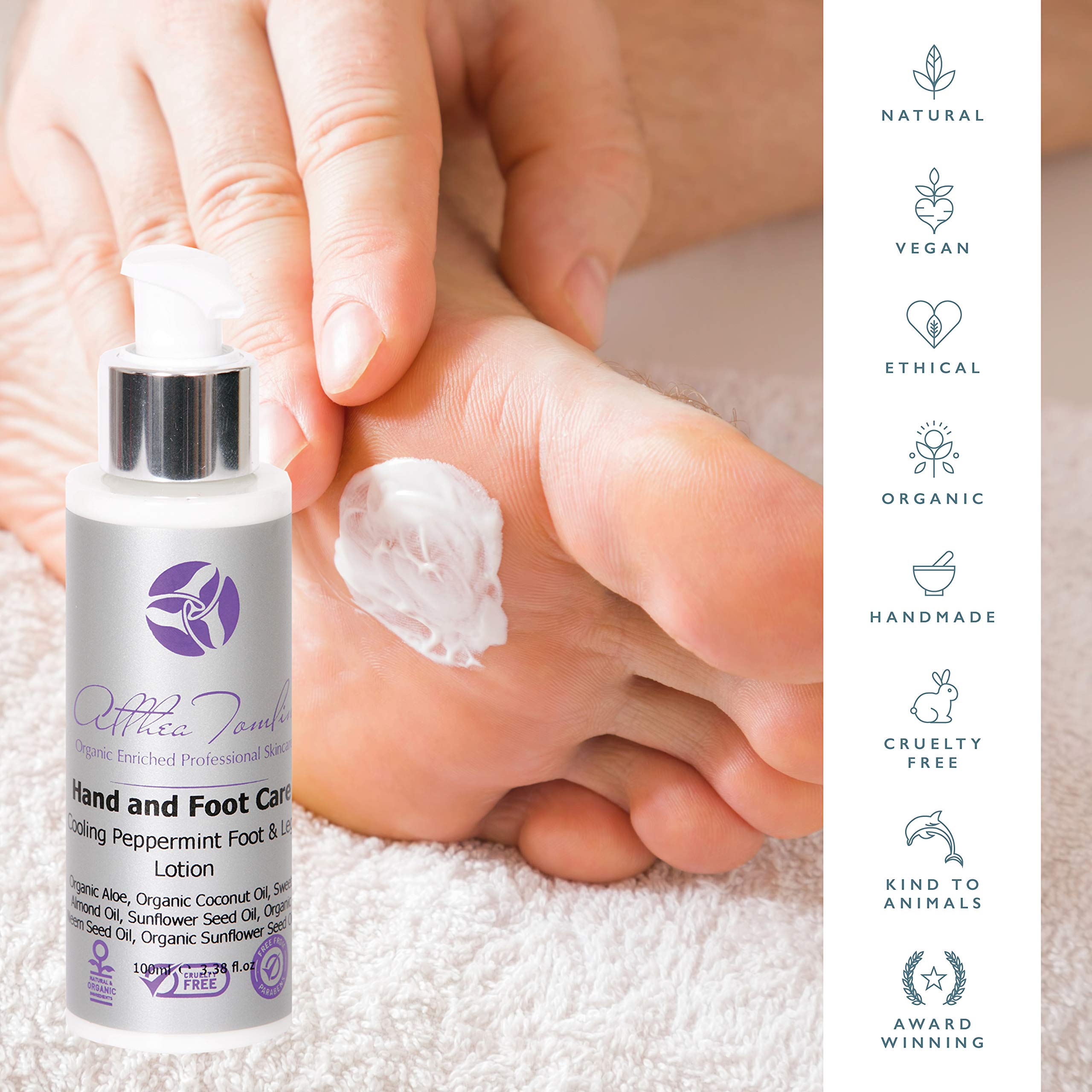 Althea Tomlin Peppermint Foot Lotion