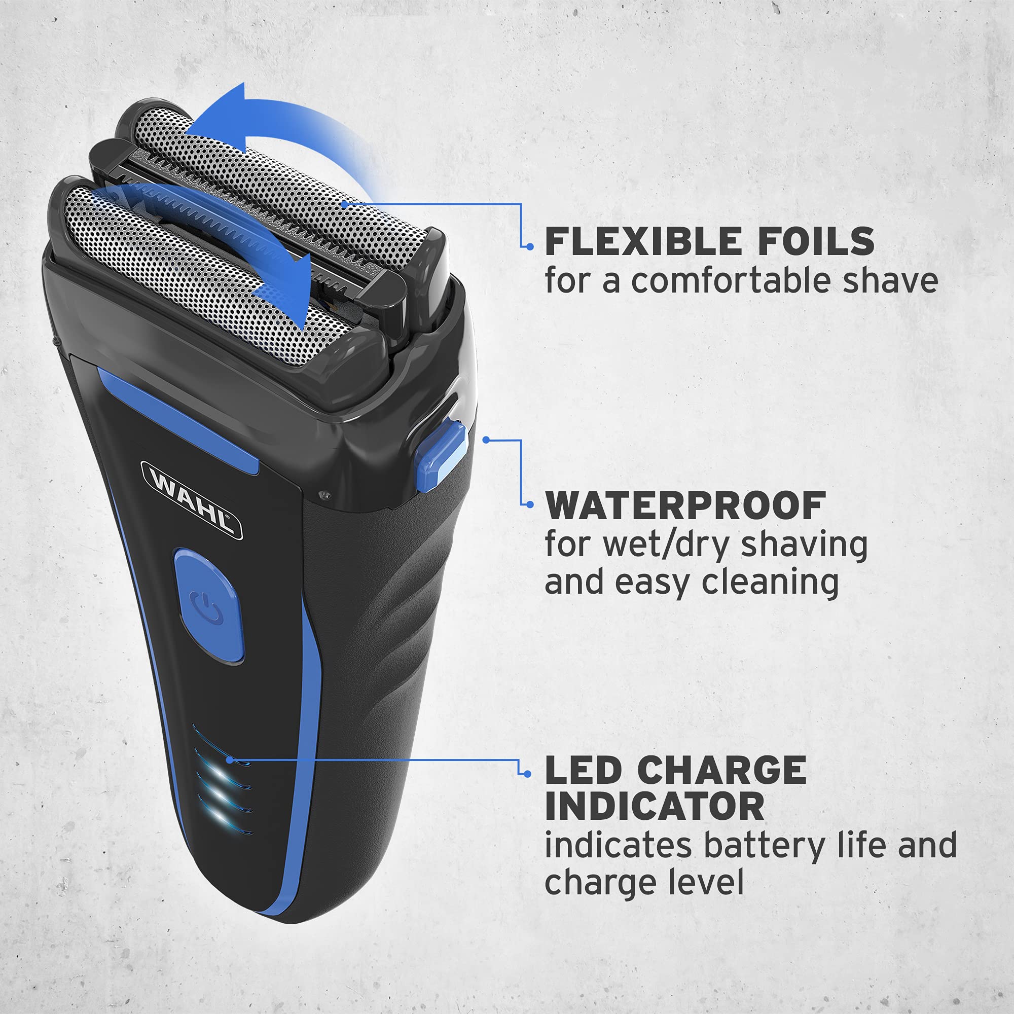 Wahl Clean and Close Electric Shaver for Men