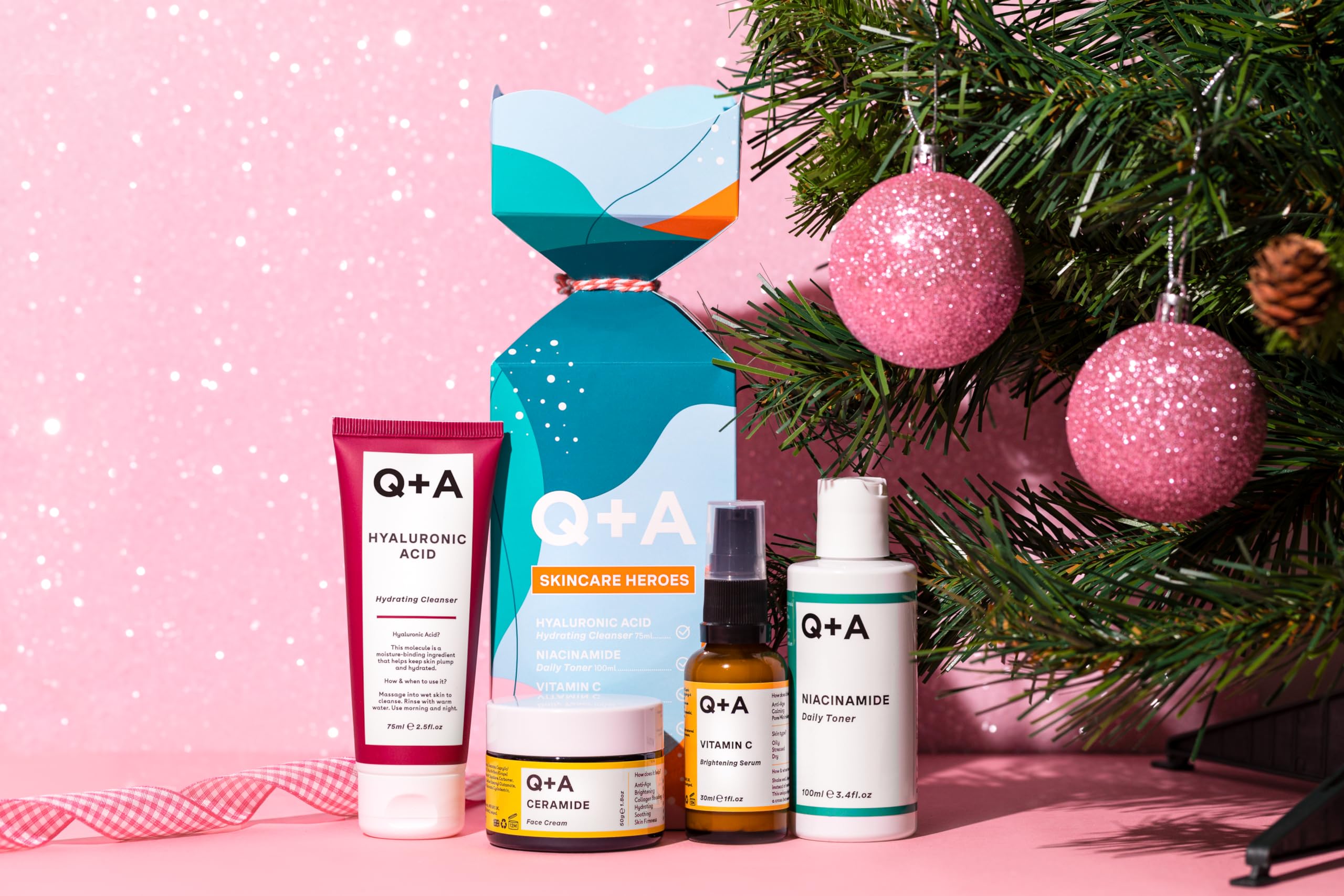 Q+A Skincare Heroes Gift Set