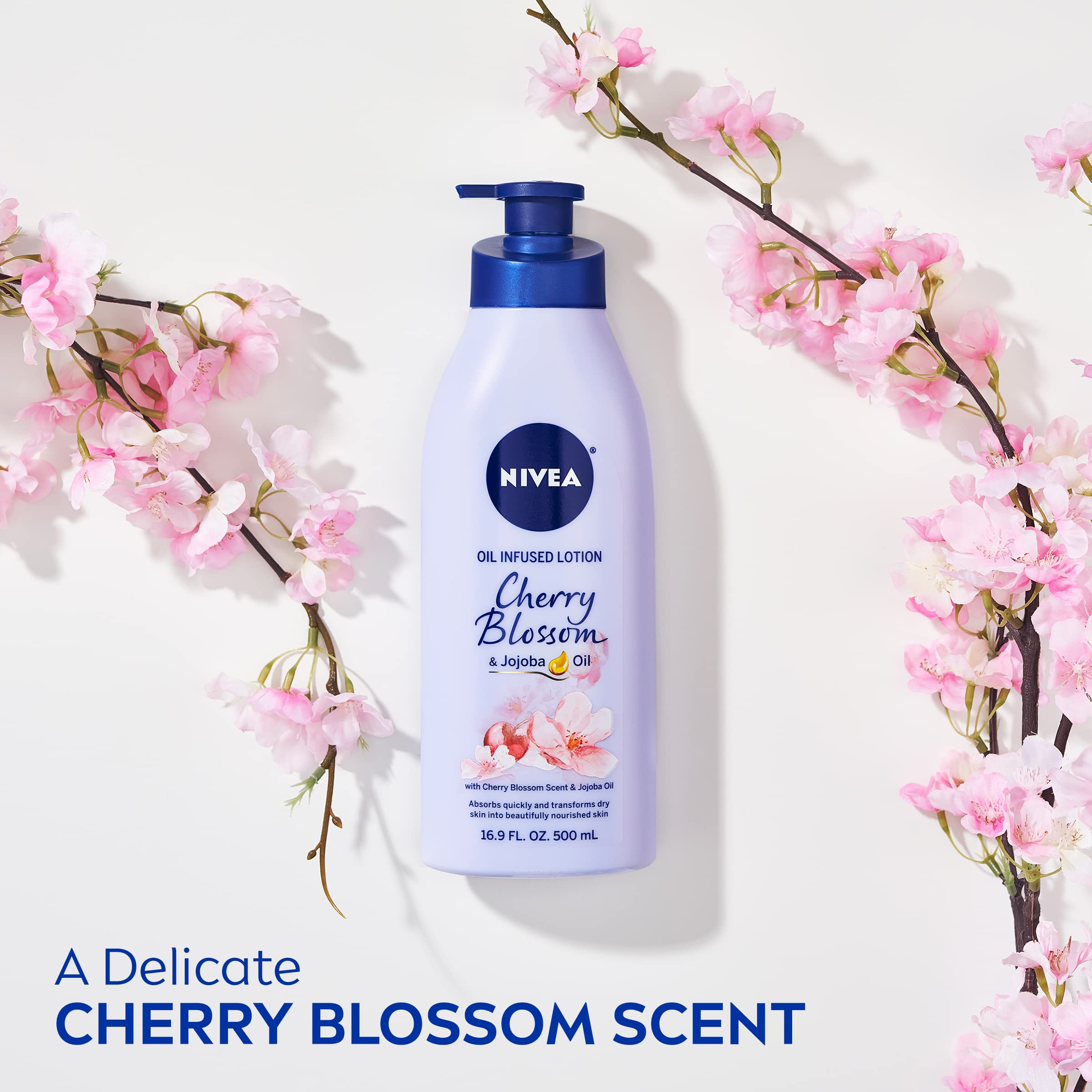 NIVEA Cherry Blossom & Jojoba Oil Body Lotion 500 ml