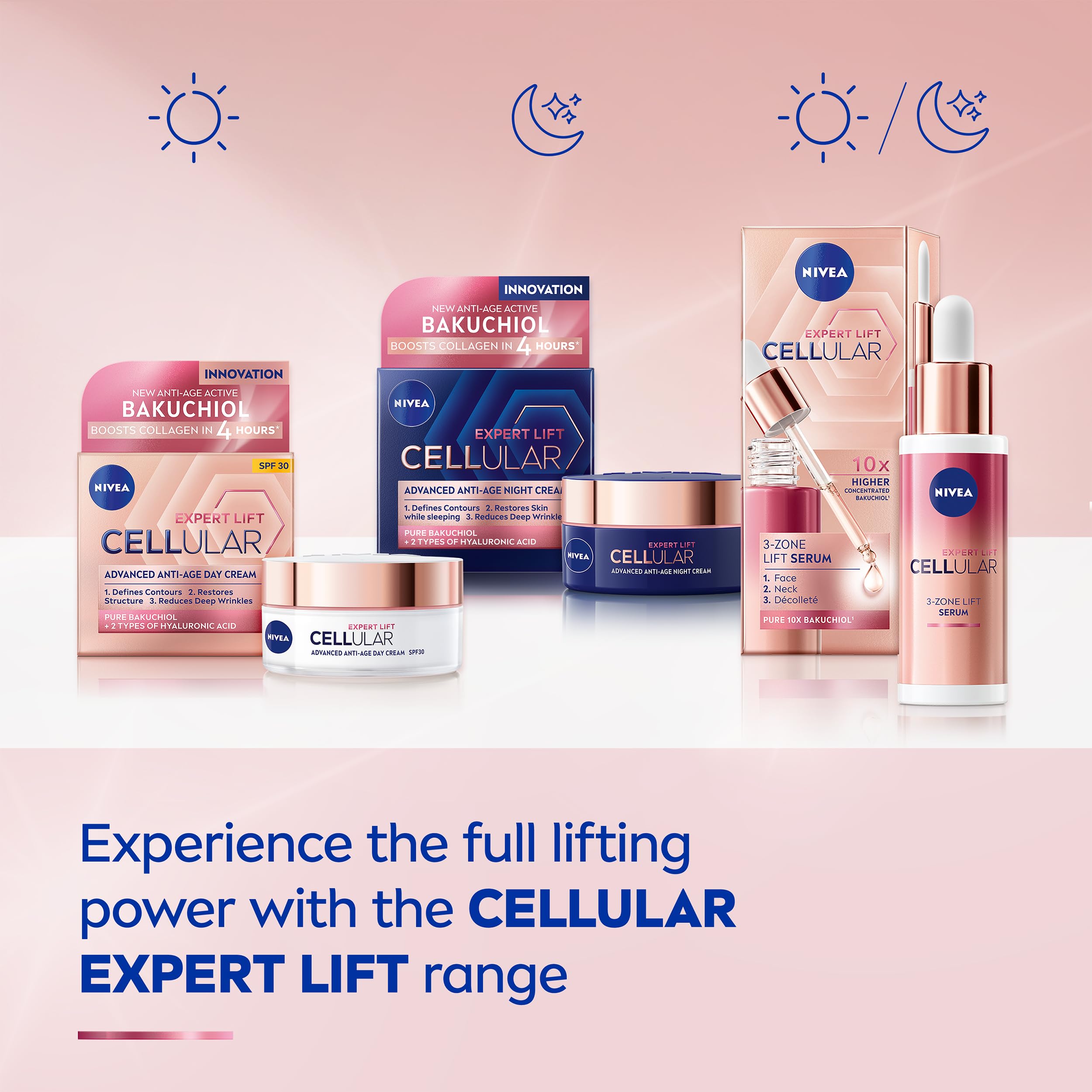 NIVEA Cellular Expert Lift 3-Zone Lifting Serum