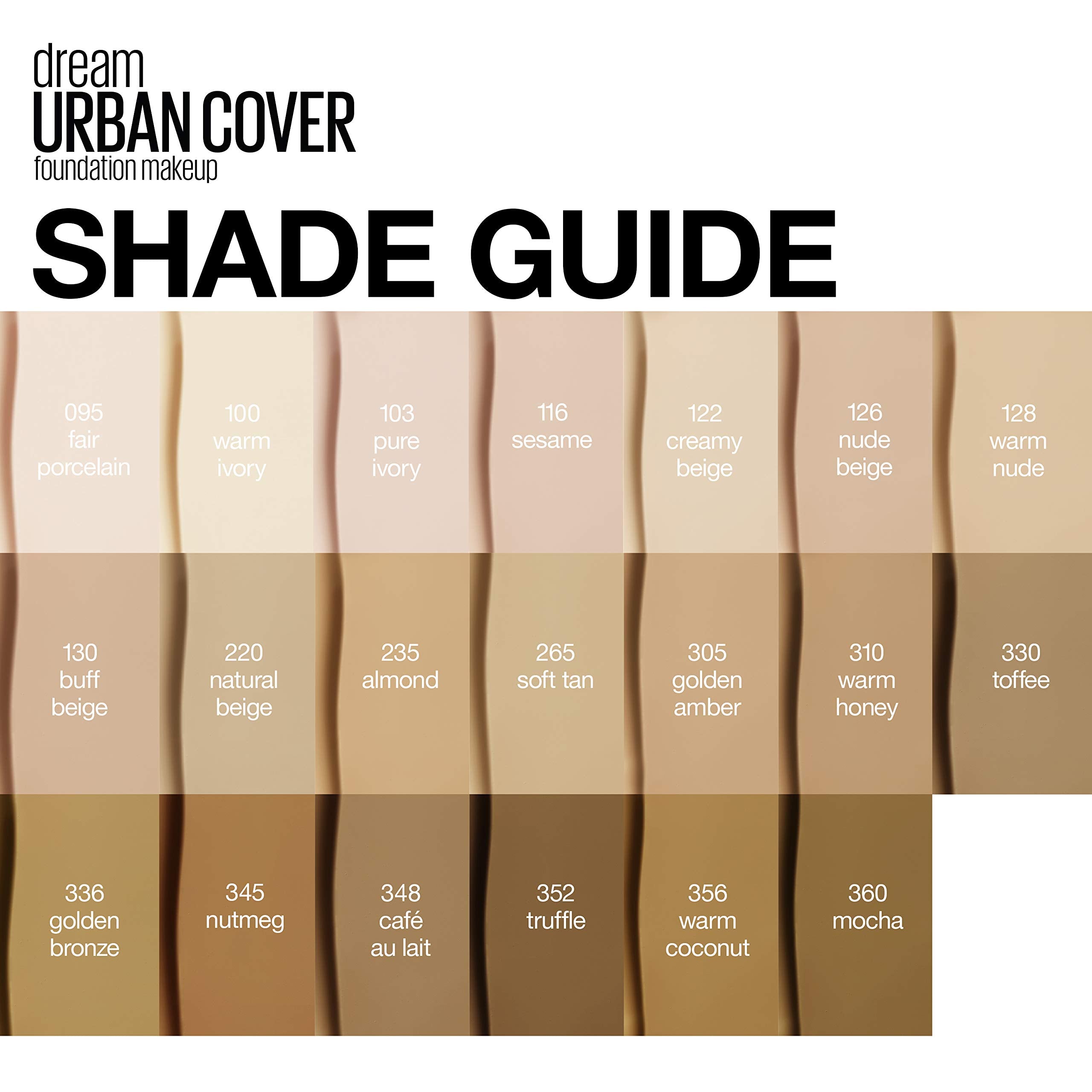 Maybelline Dream Urban Cover Full Coverage Makeup SPF 50 - 235 Almond