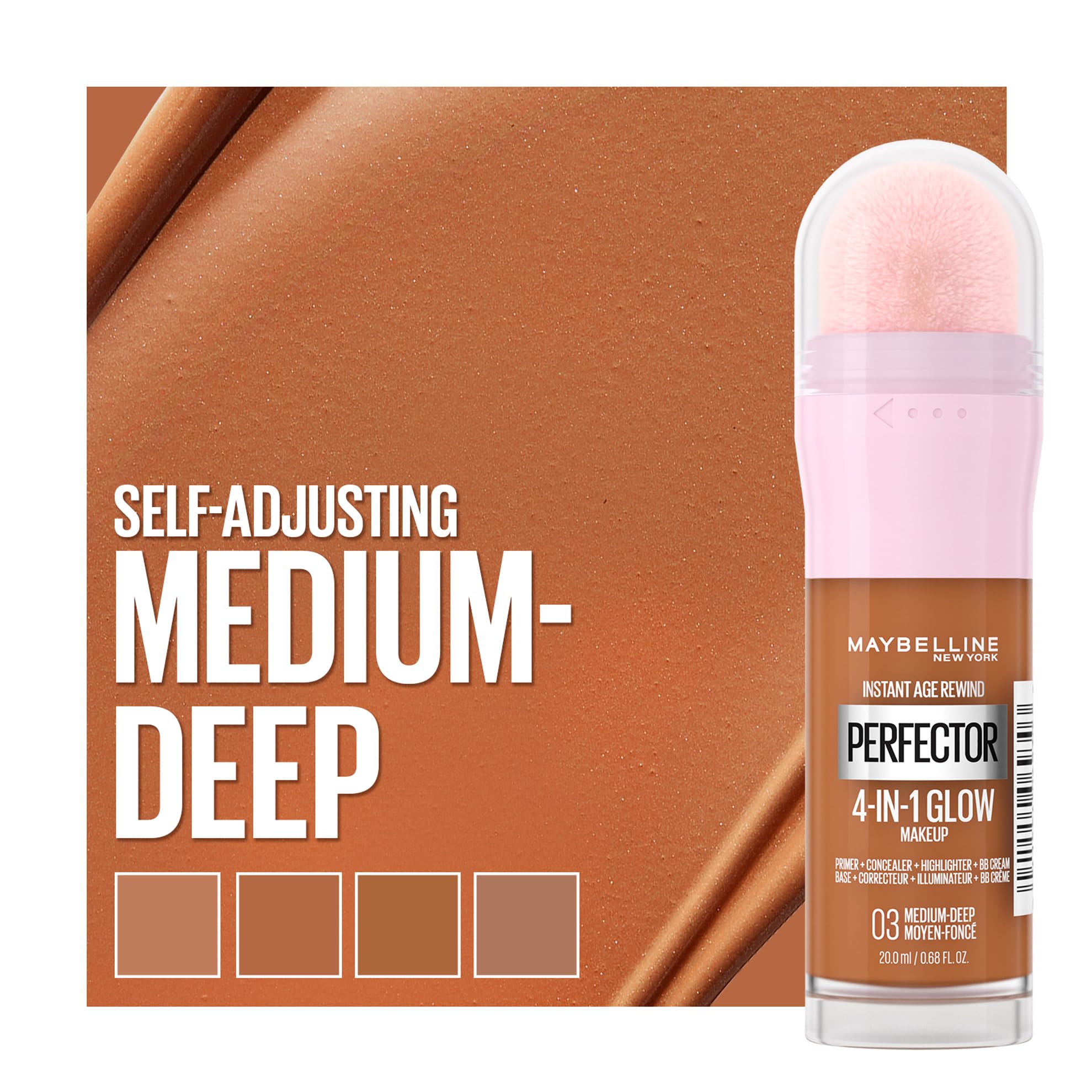 Maybelline Instant Anti Age Rewind Perfector 4-In-1 Glow Makeup