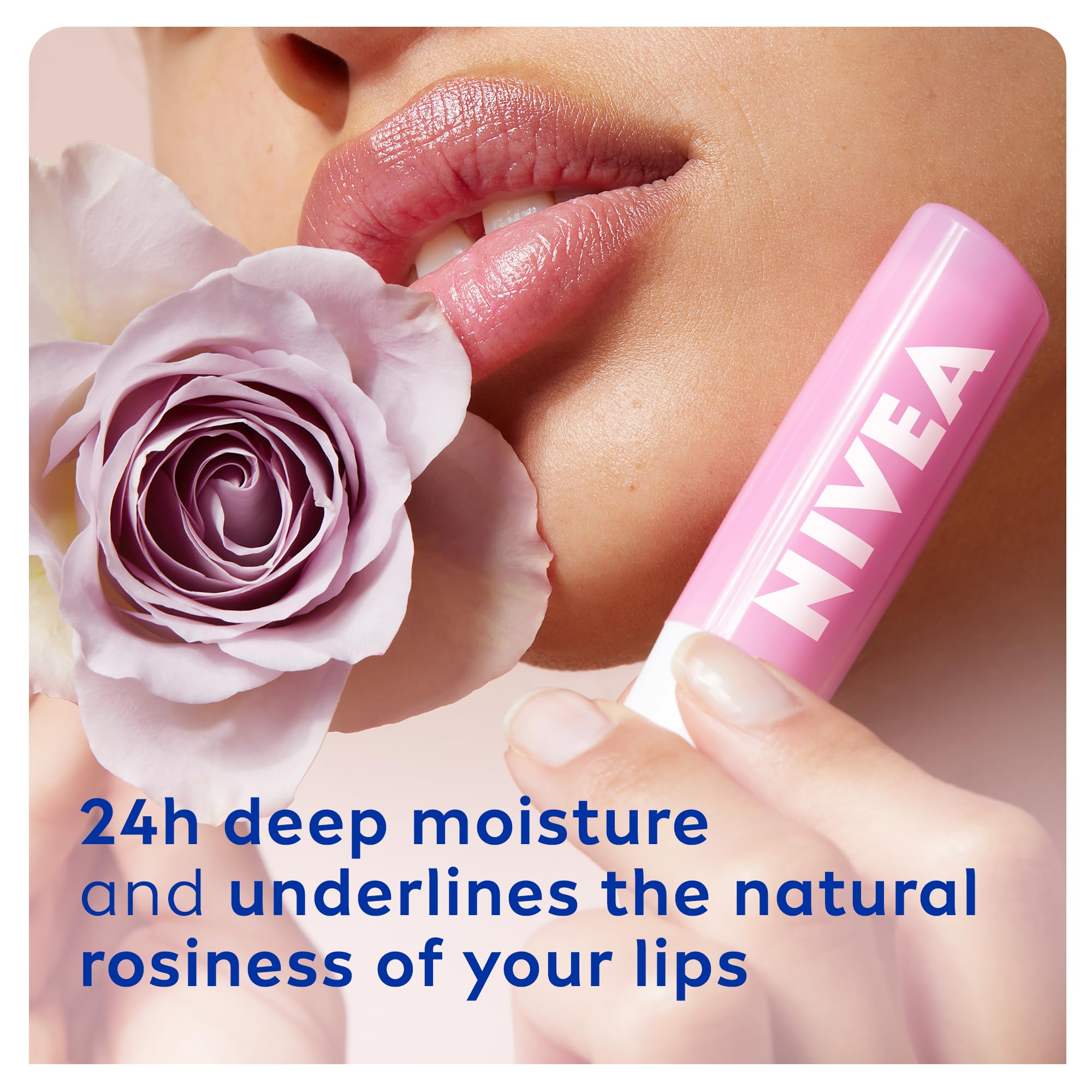 NIVEA Soft Rose Lip Balm 4.8g