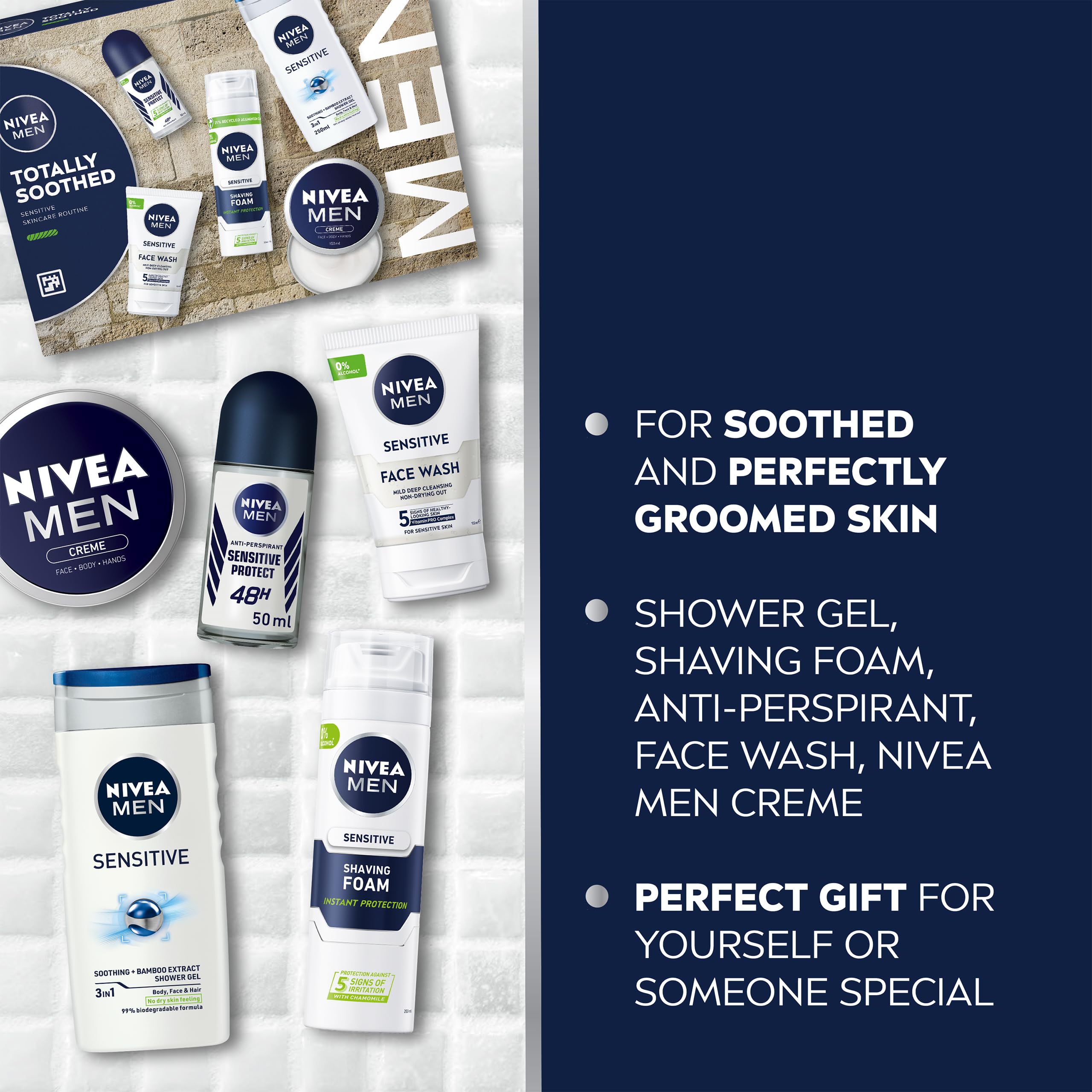 NIVEA MEN Totally Soothed Gift Set