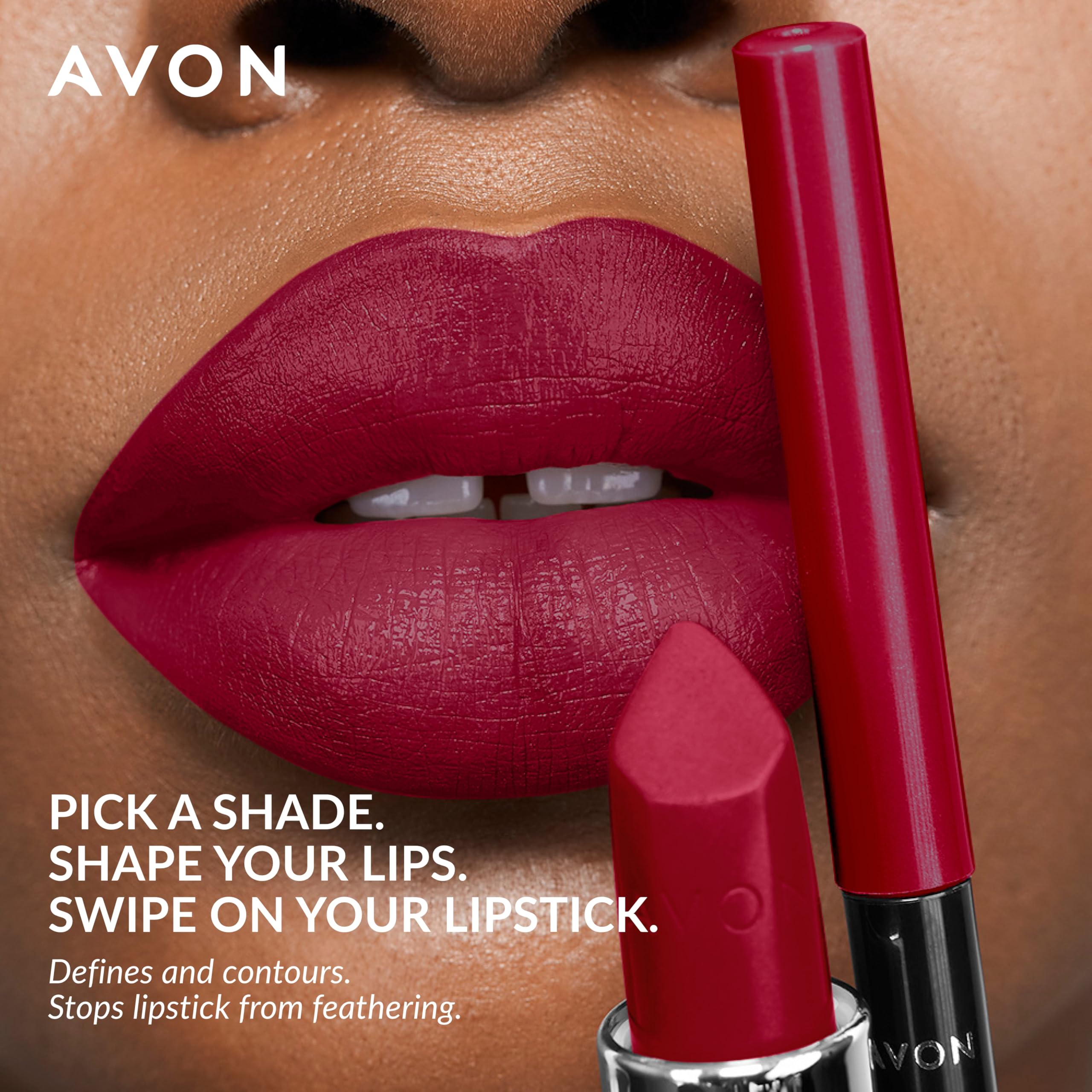 Avon Glimmerstick Lip Liner - Pink Bouquet