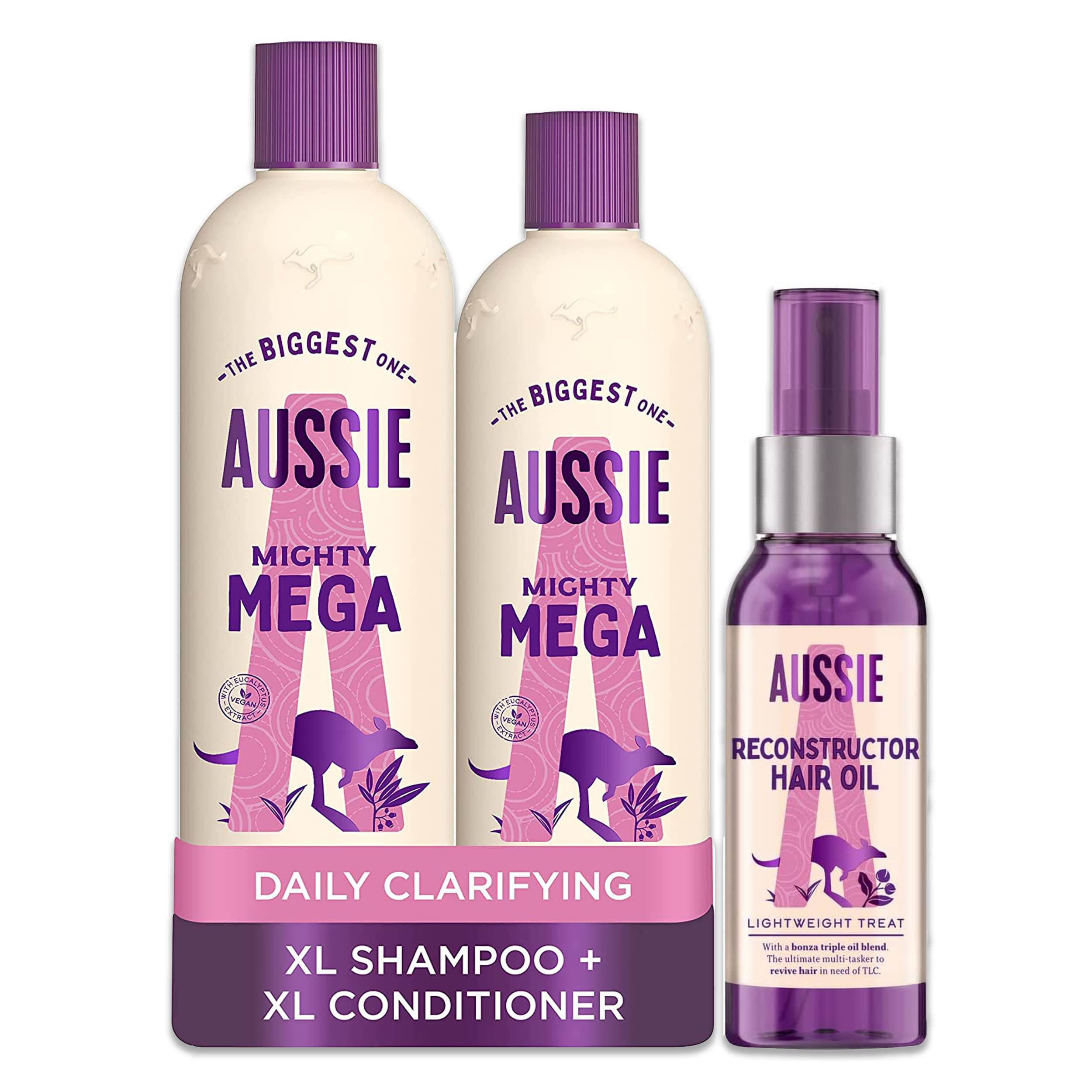 Aussie Mega Hydration Set for Dry Damaged Hair