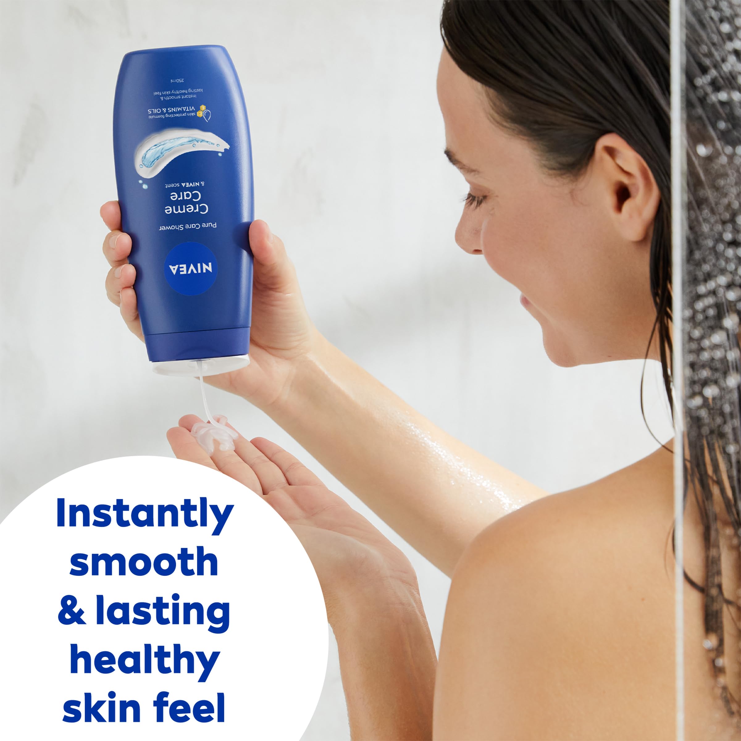 NIVEA Crème Care Shower Cream with Almond Oil 250 ml