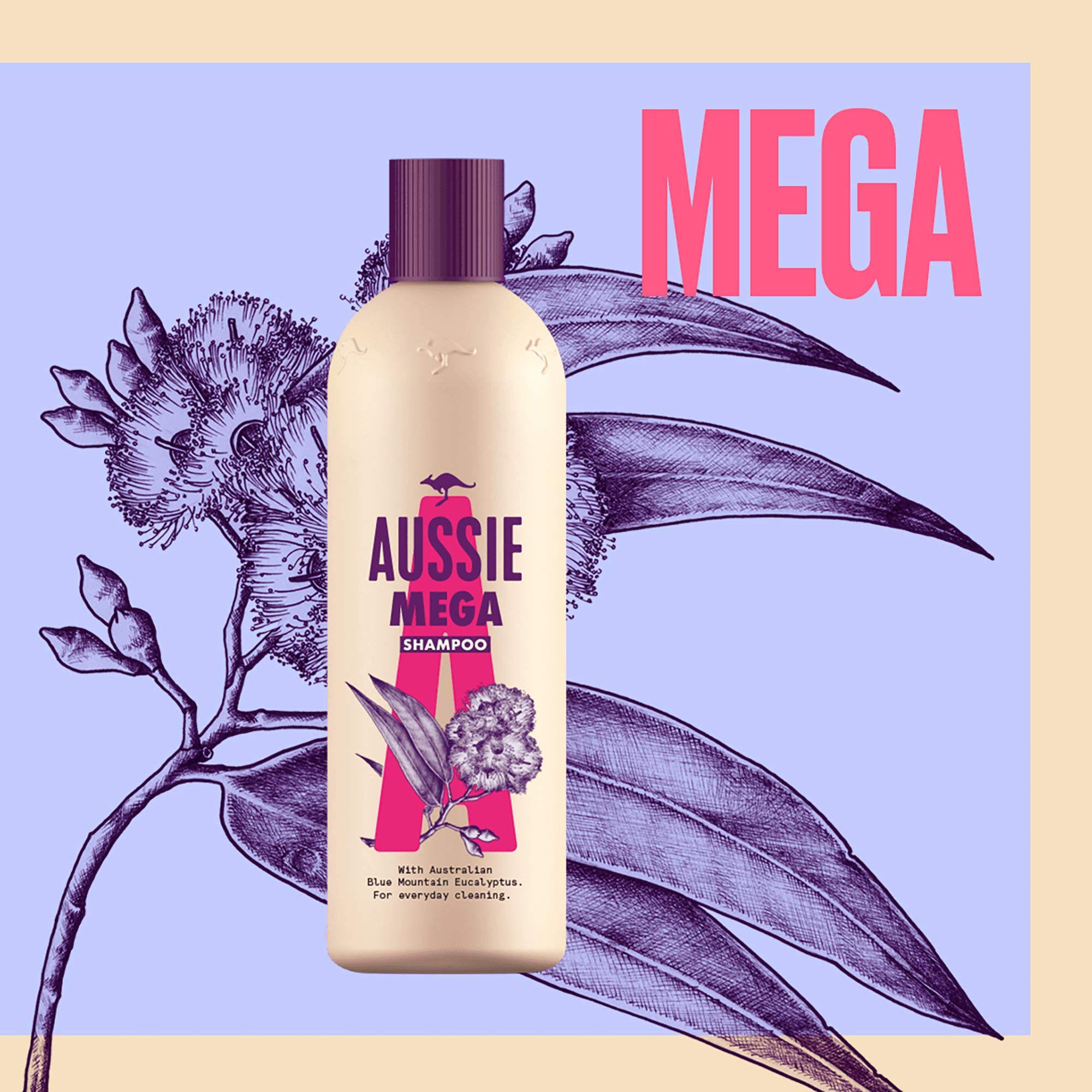 Aussie Mega Shampoo 300 ml